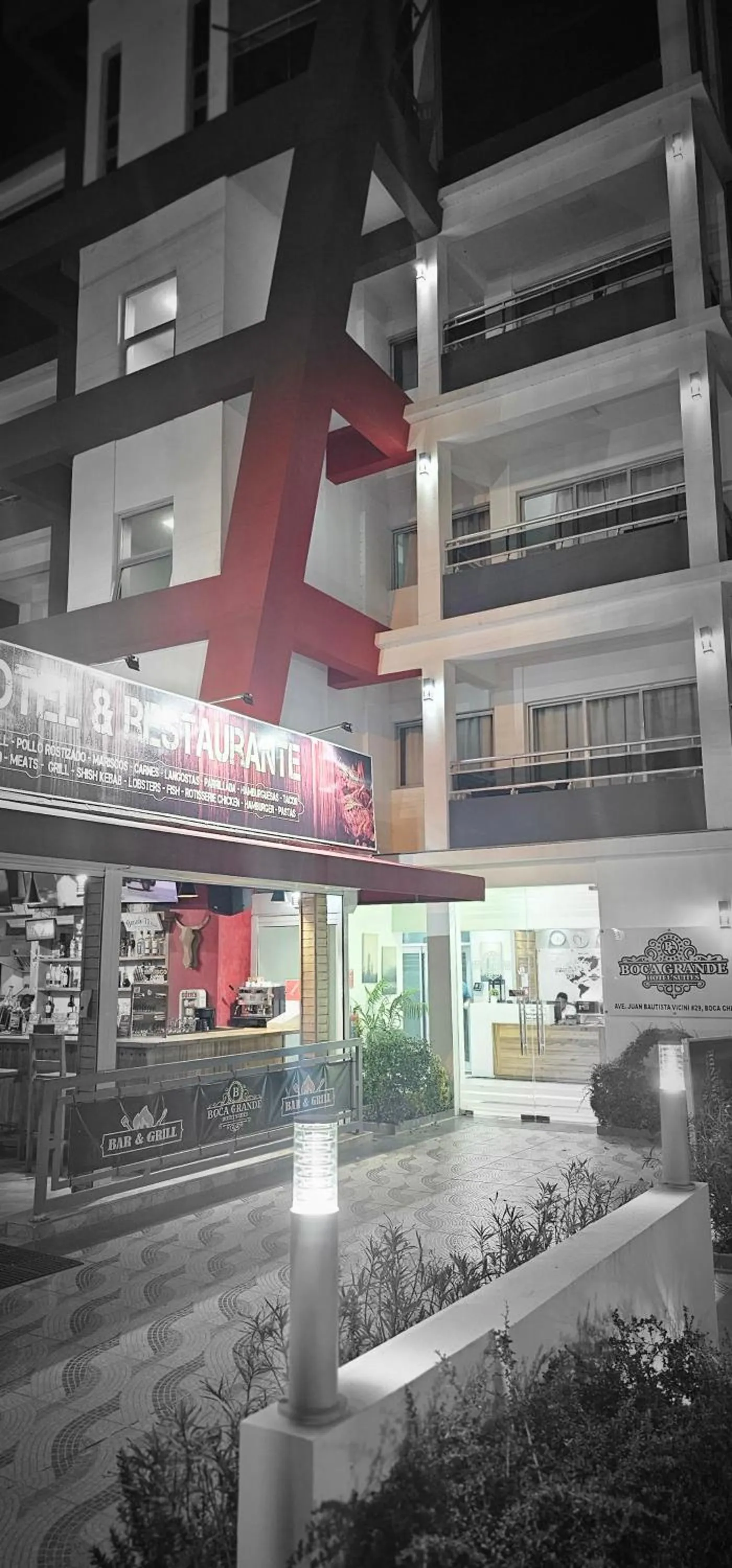 Property building in Boca Grande Hotel Suites