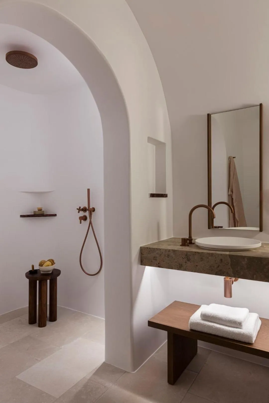 Bathroom in Canaves Ena - Small Luxury Hotels of the World