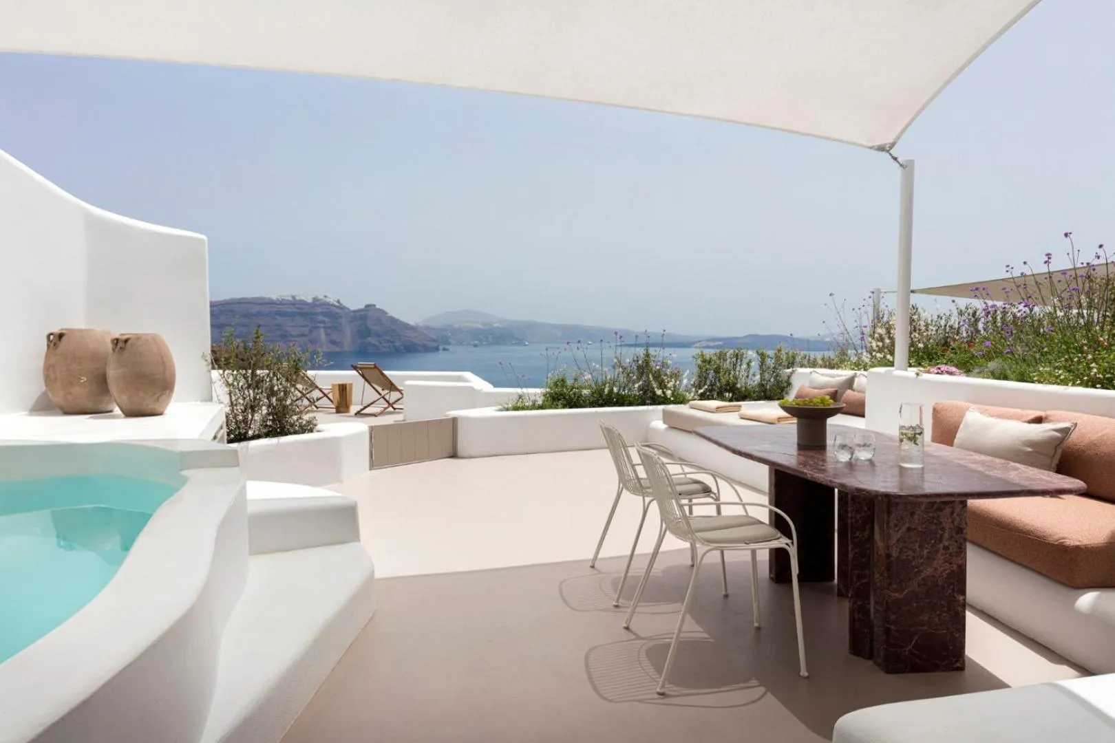 Balcony/Terrace in Canaves Ena - Small Luxury Hotels of the World