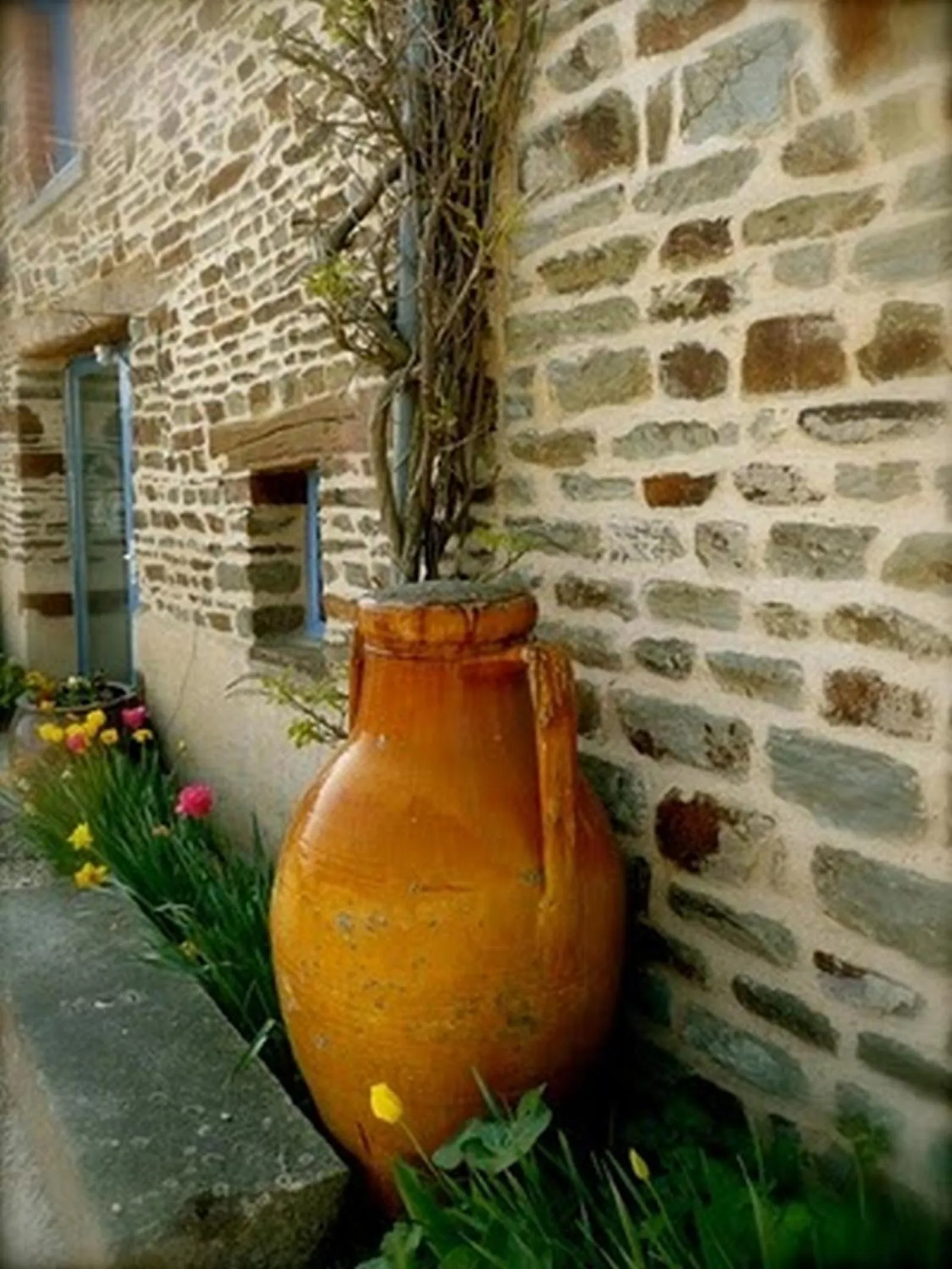 Facade/entrance in La Bastide du Moulin - Mont St Michel