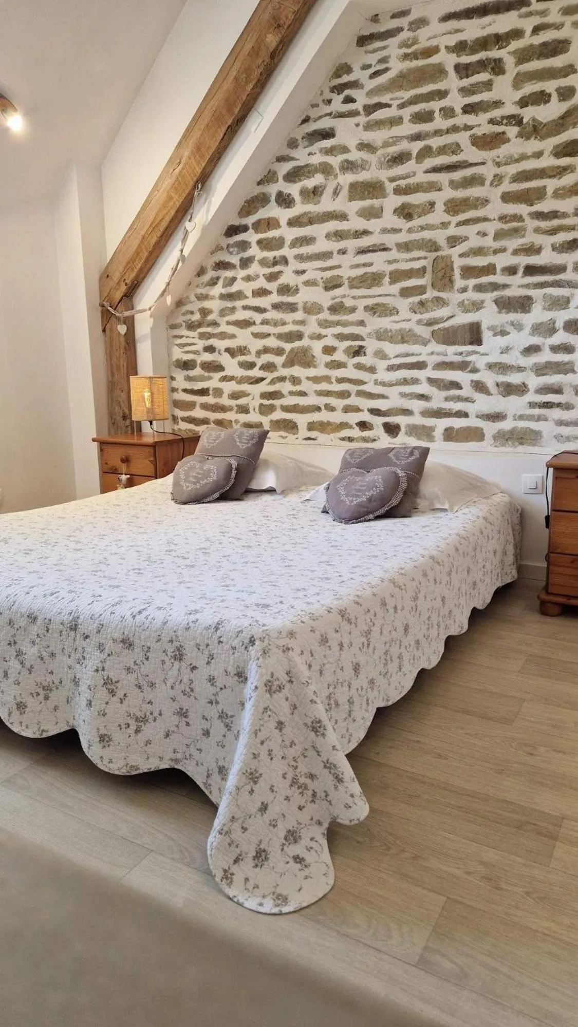 Photo of the whole room, Bed in La Bastide du Moulin - Mont St Michel