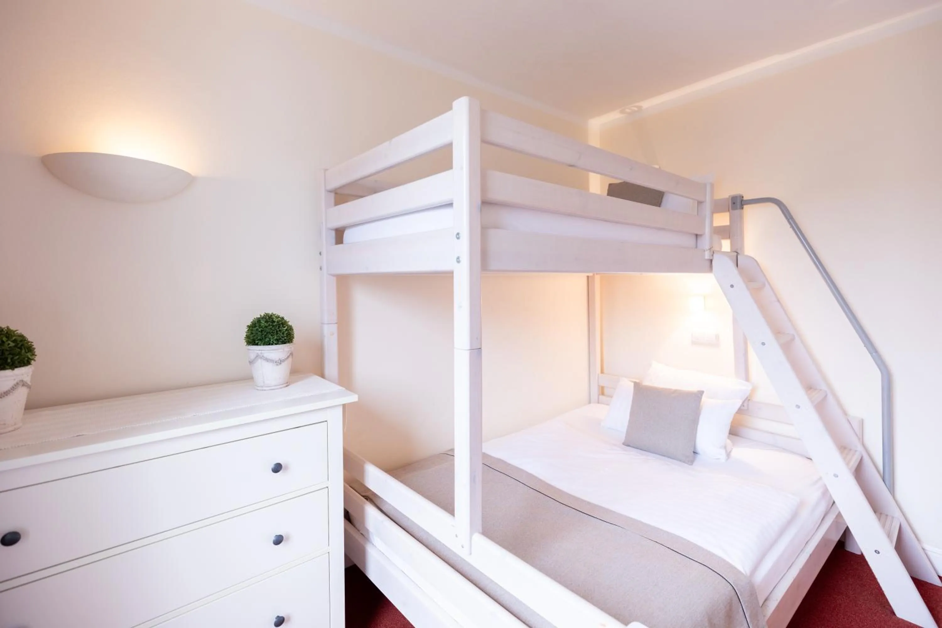 Bed in Hotel Bremer Haus