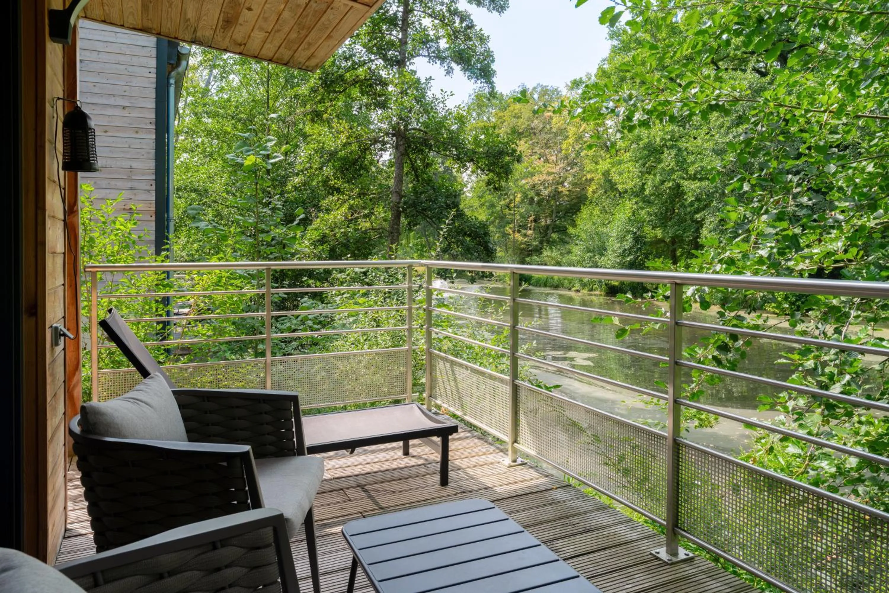 Balcony/Terrace in Domaine de la Résidence - Hôtel, Spa & Restaurant
