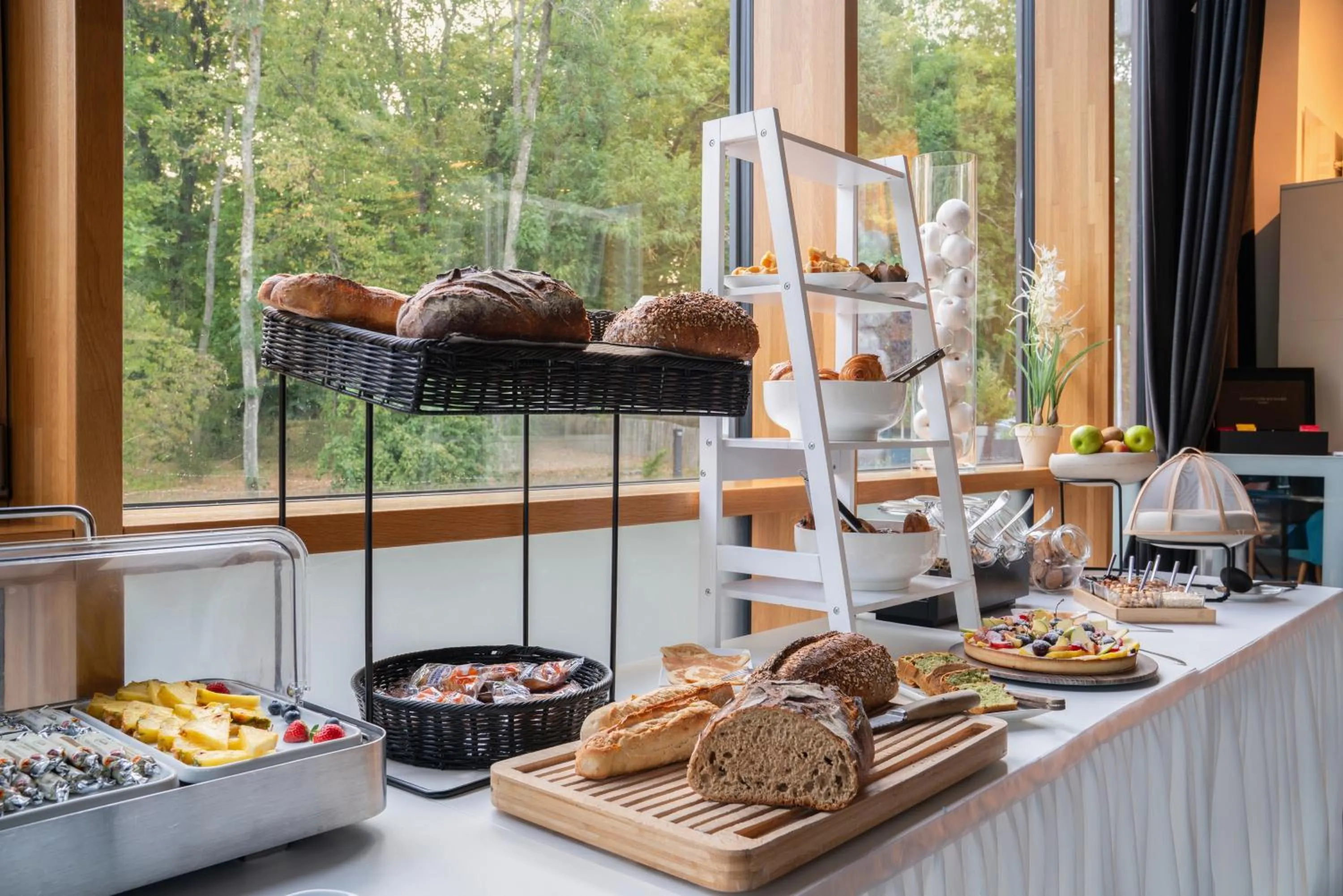 Buffet breakfast in Domaine de la Résidence - Hôtel, Spa & Restaurant