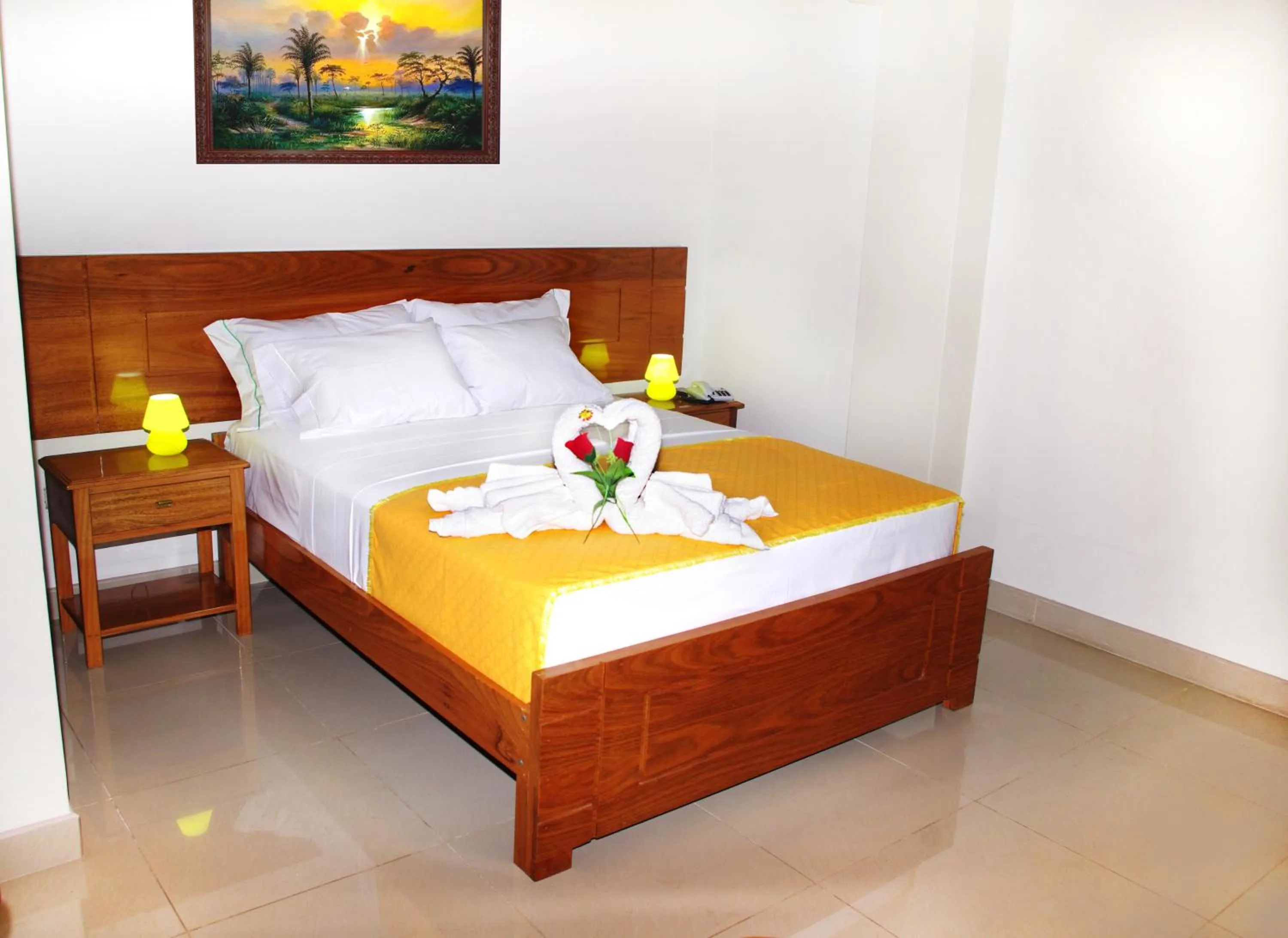Bed in Del Castillo Plaza Hotel Pucallpa