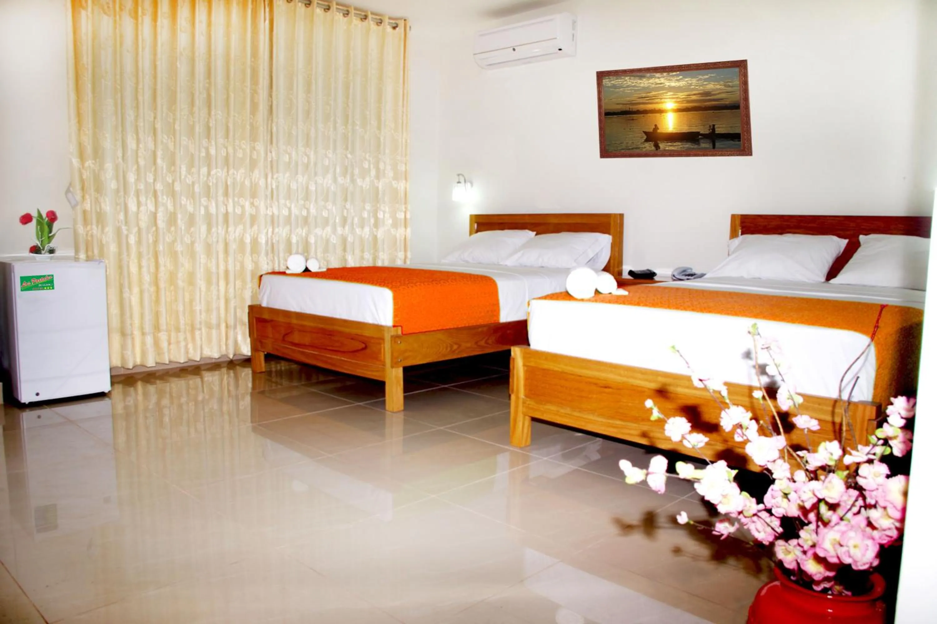 Bed in Del Castillo Plaza Hotel Pucallpa