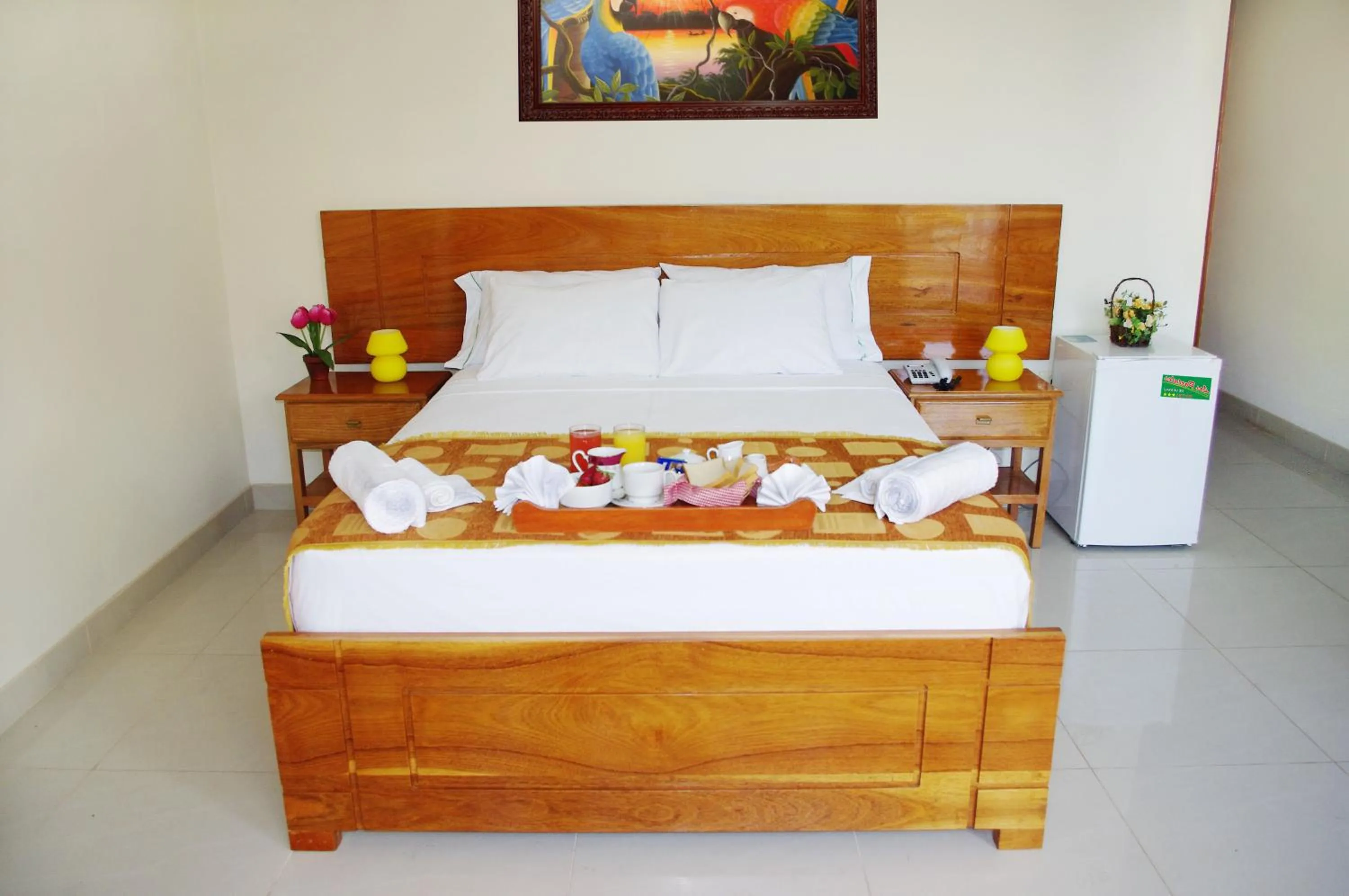 Bed in Del Castillo Plaza Hotel Pucallpa