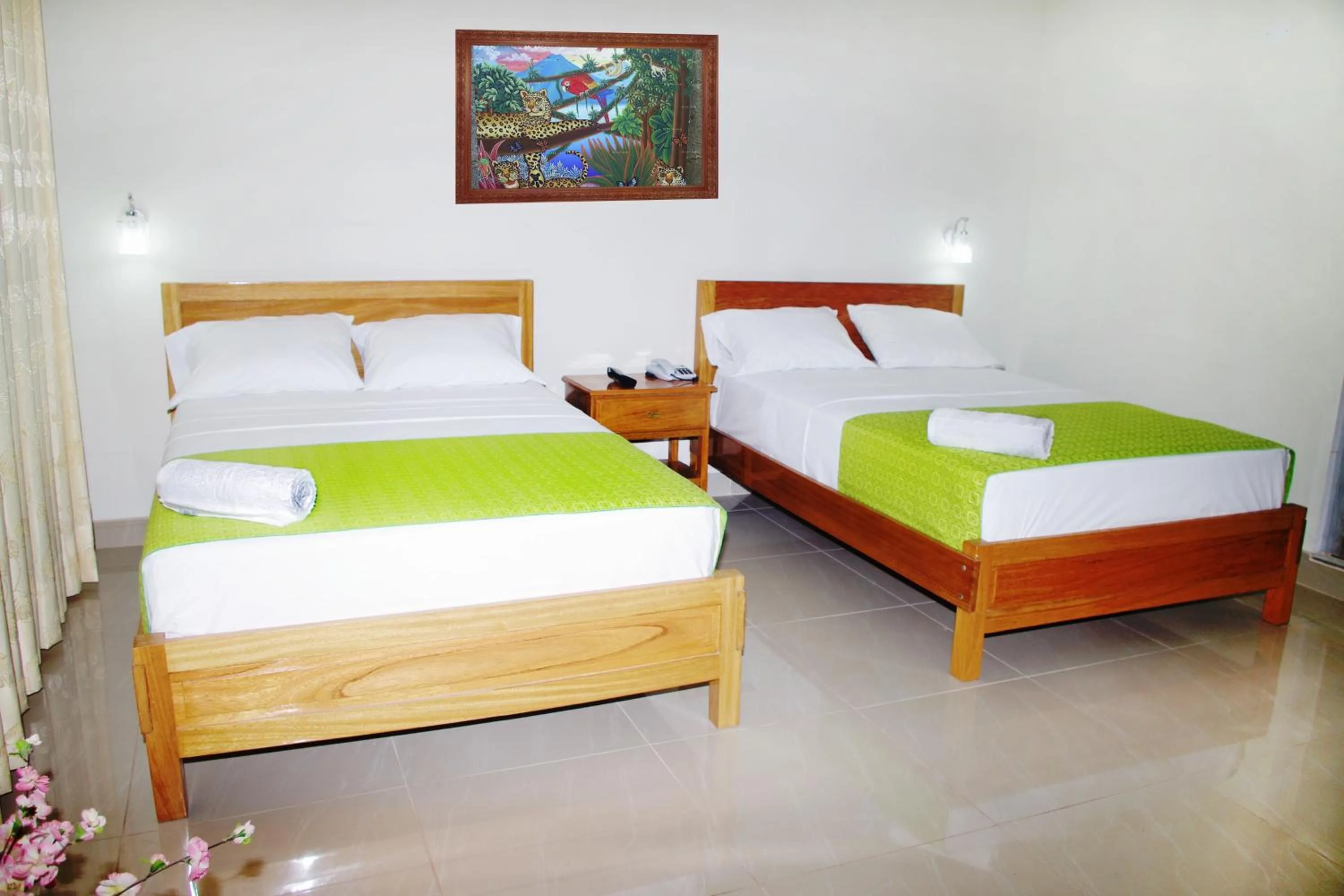 Bed in Del Castillo Plaza Hotel Pucallpa
