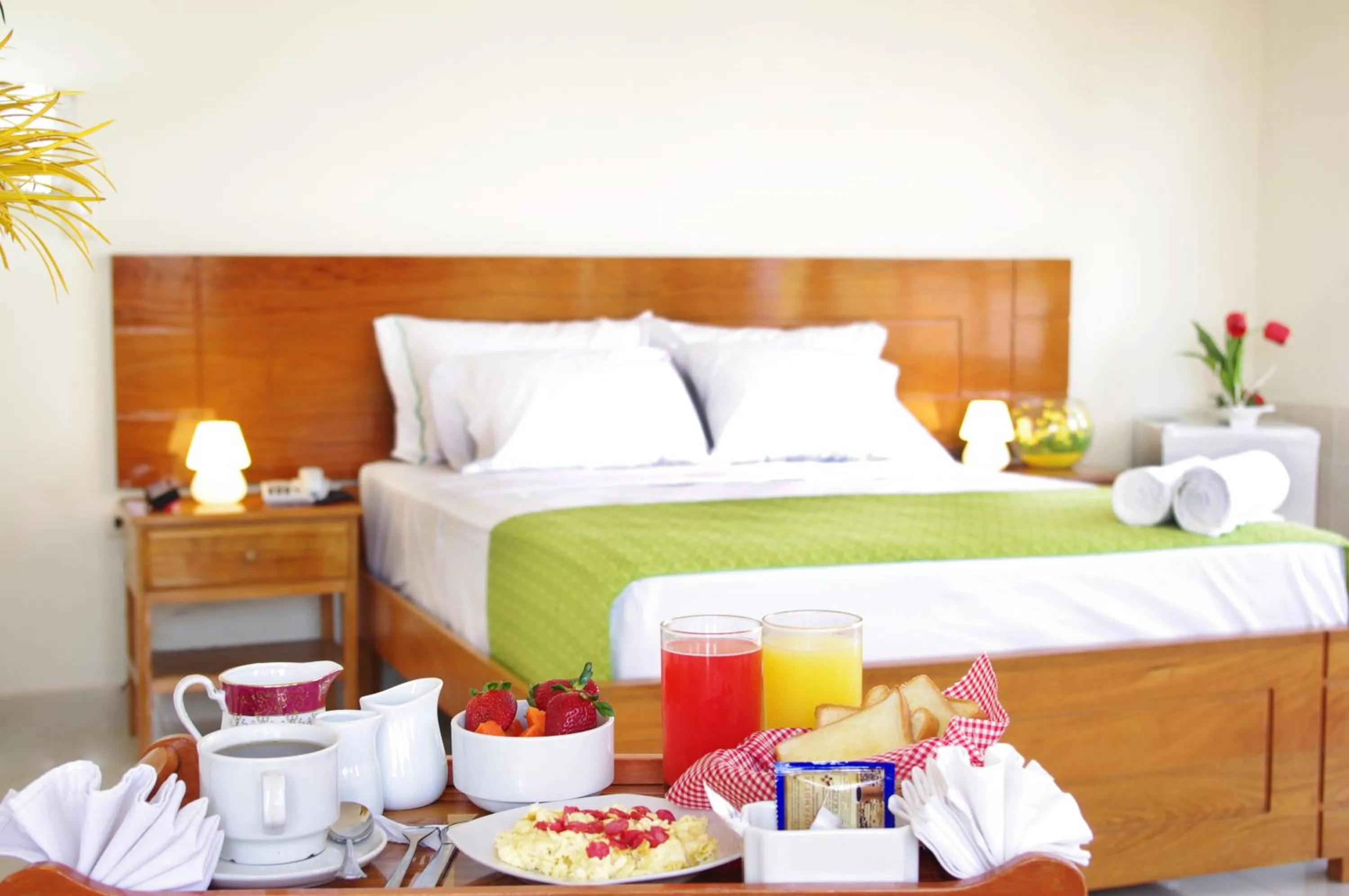 Bed in Del Castillo Plaza Hotel Pucallpa