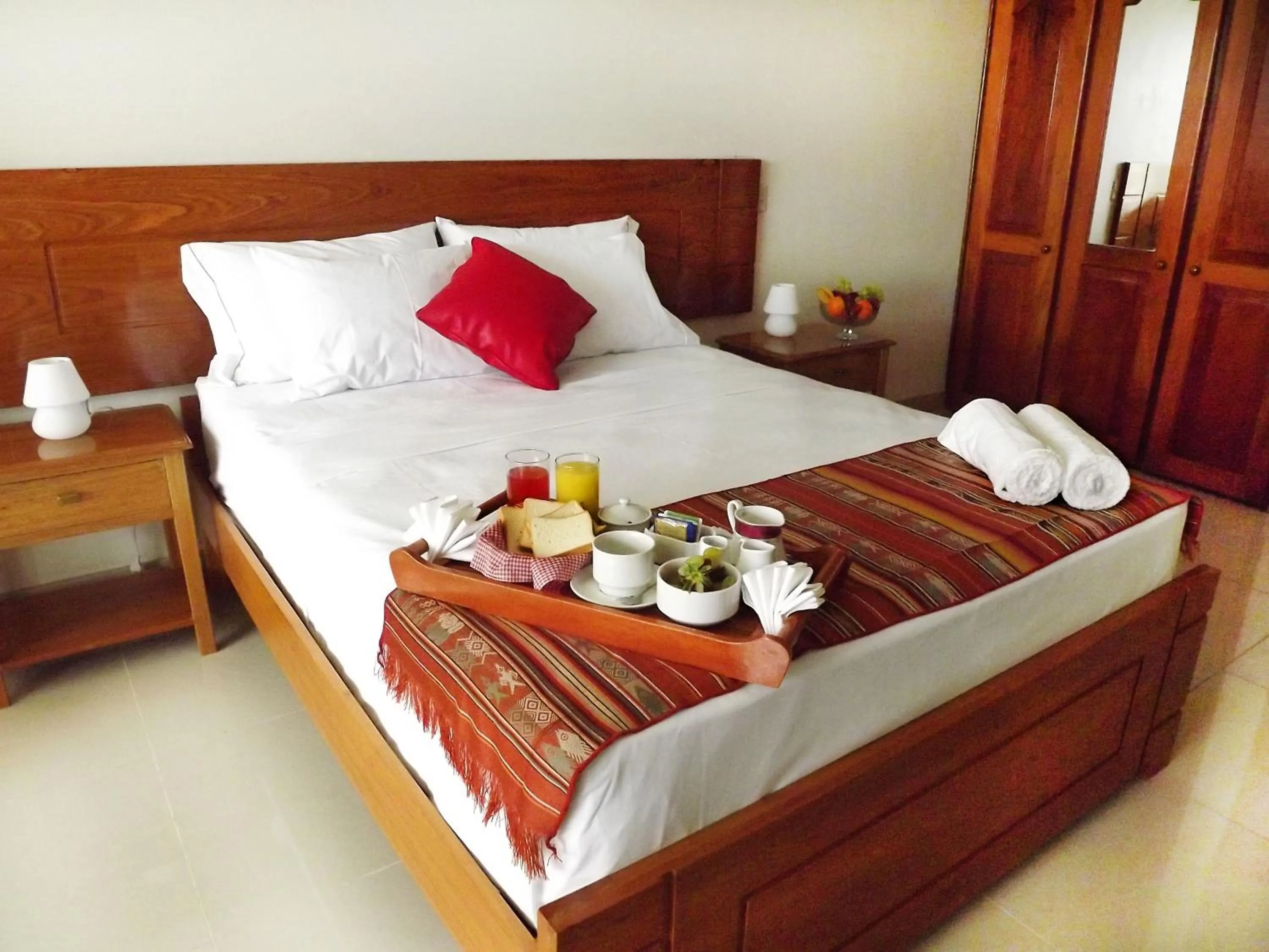 Bed in Del Castillo Plaza Hotel Pucallpa