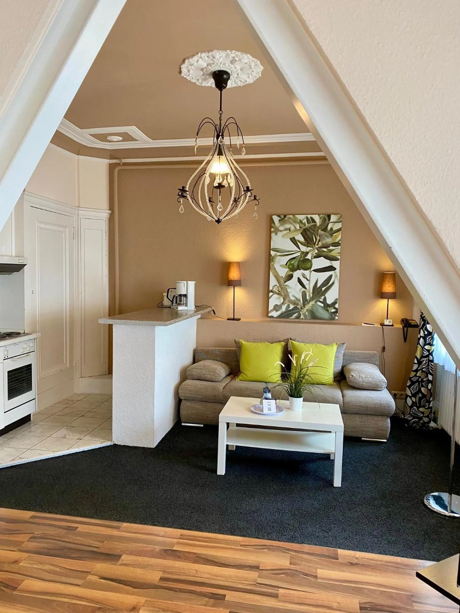 Living room in Arthotel ANA Residence Bremen