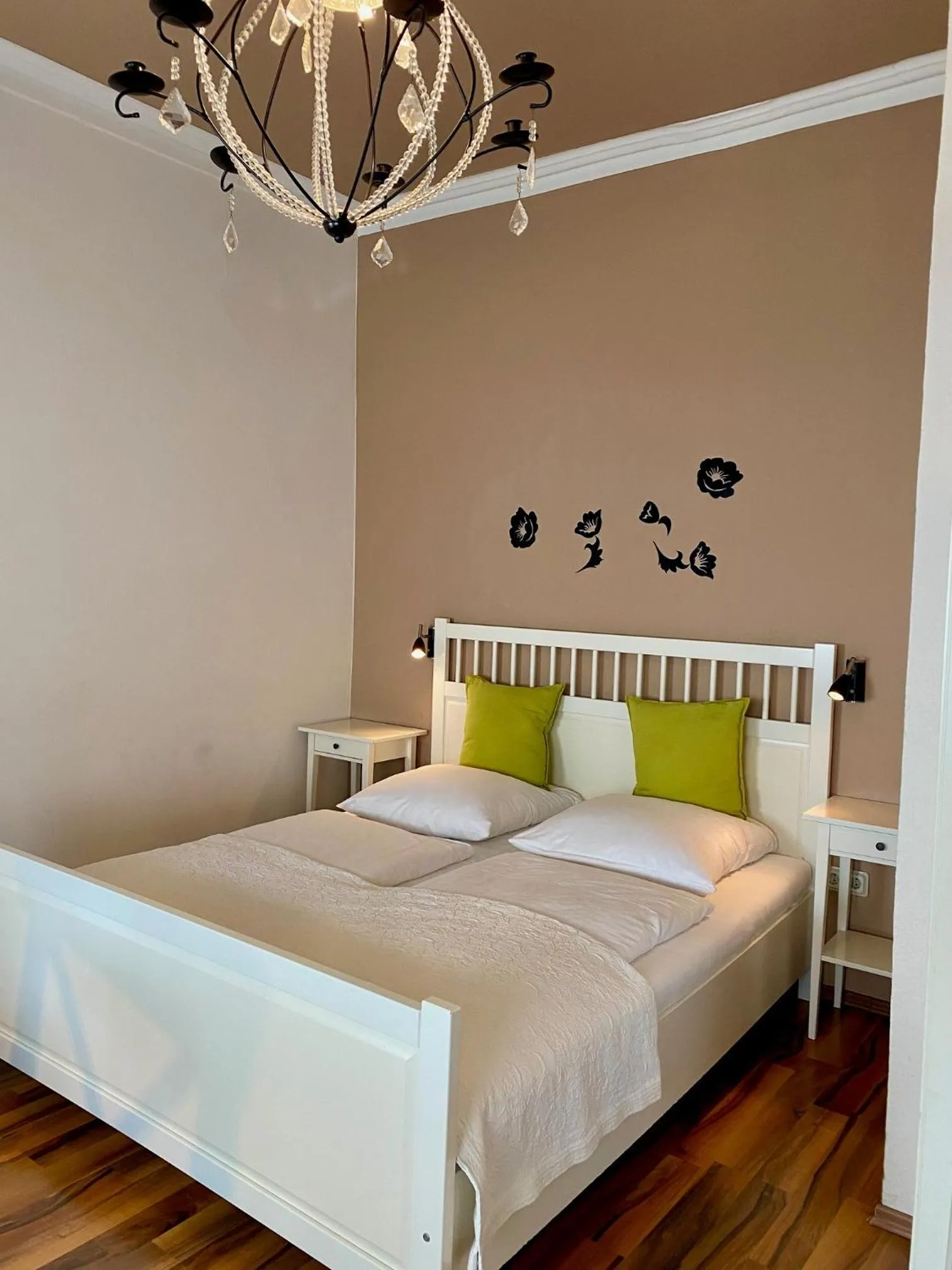 Bed in Arthotel ANA Residence Bremen