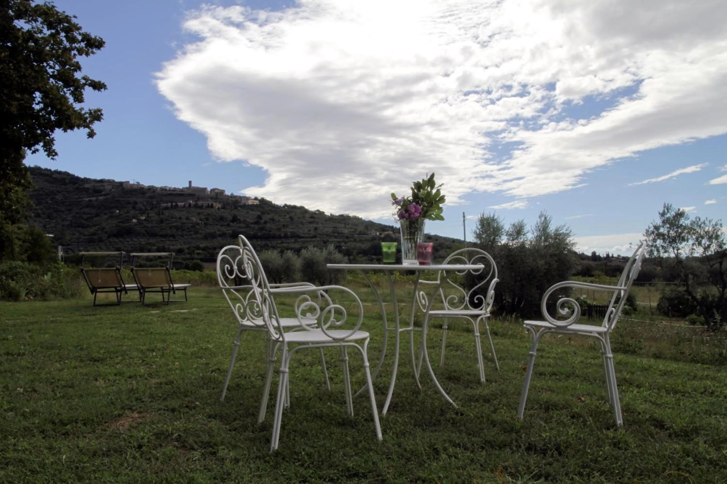Garden view in Casa Soleluna B&B
