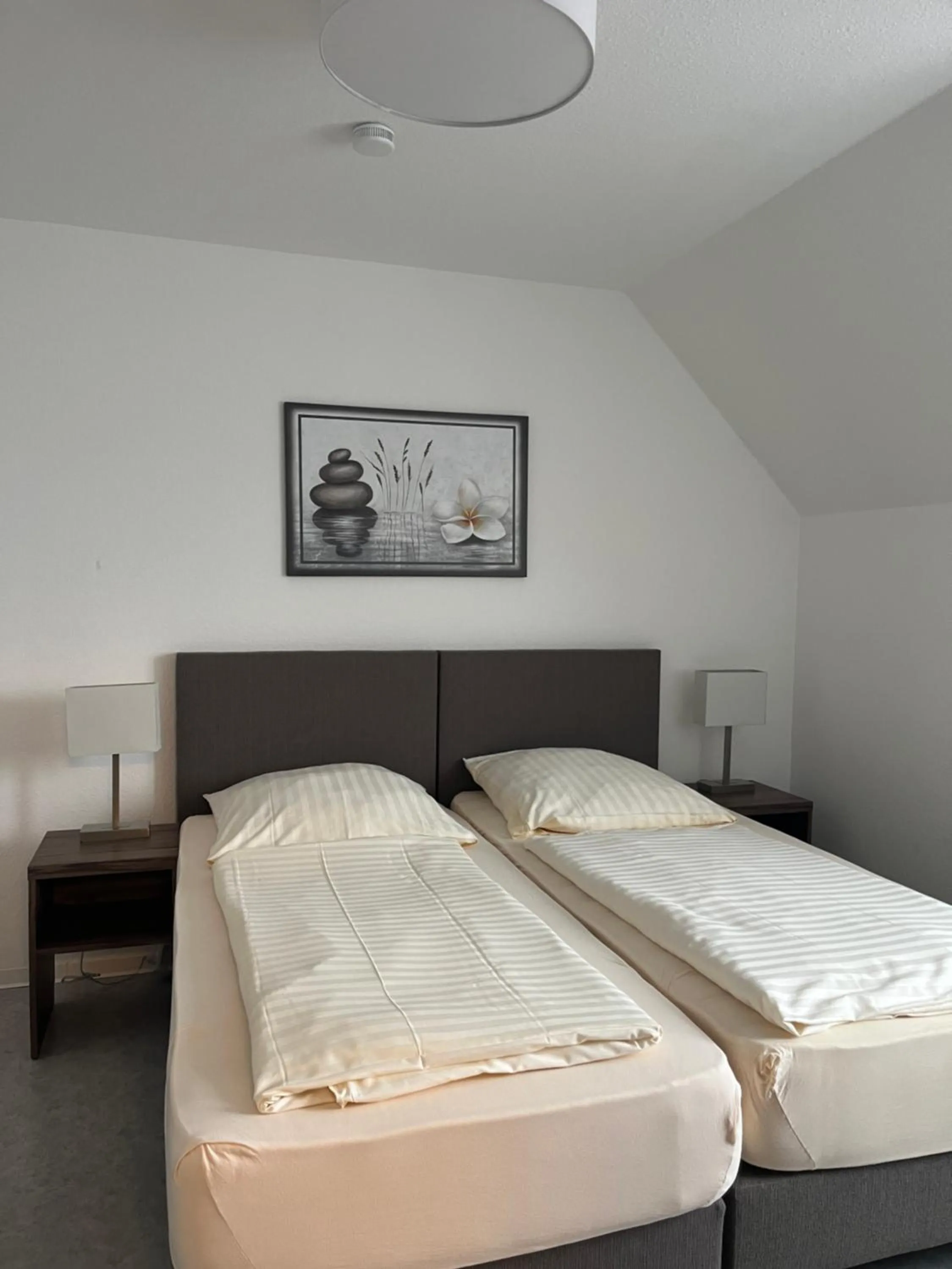 Bed in Hotel Kronprinz Garni