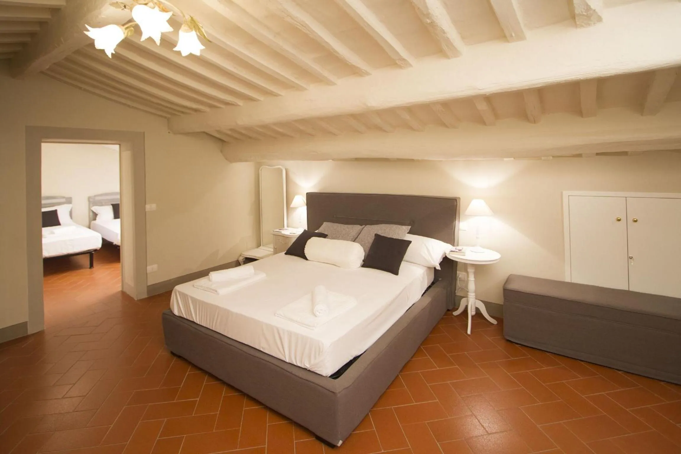 Bedroom in Cortona Suite