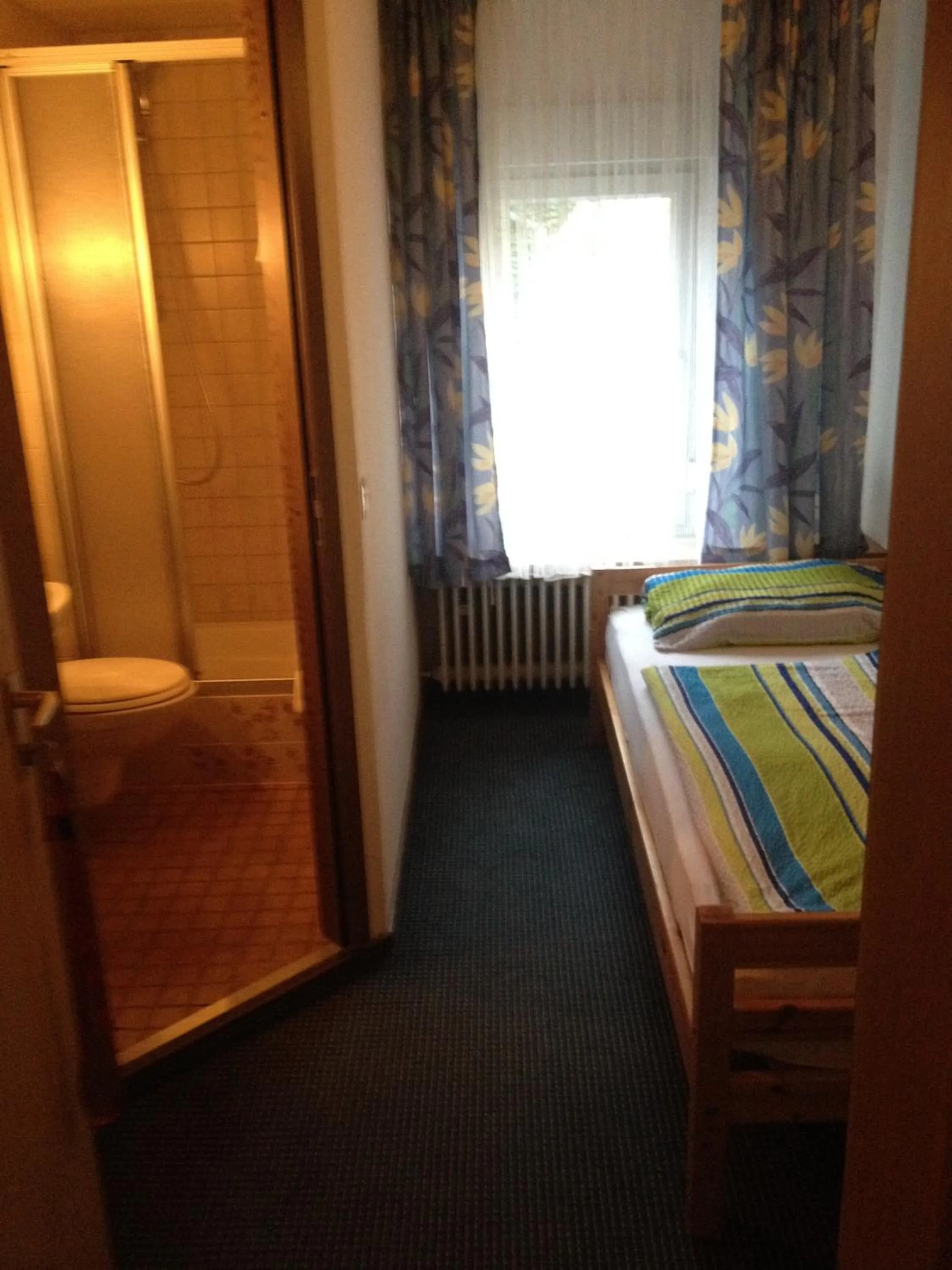 Decorative detail, Bed in Hotel Elsenztal