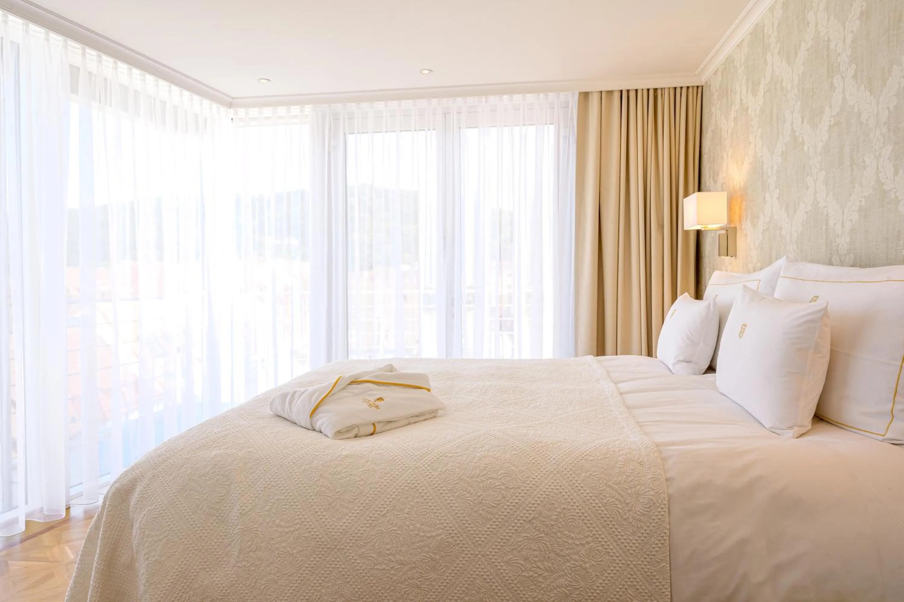 Bed in Colombi Hotel