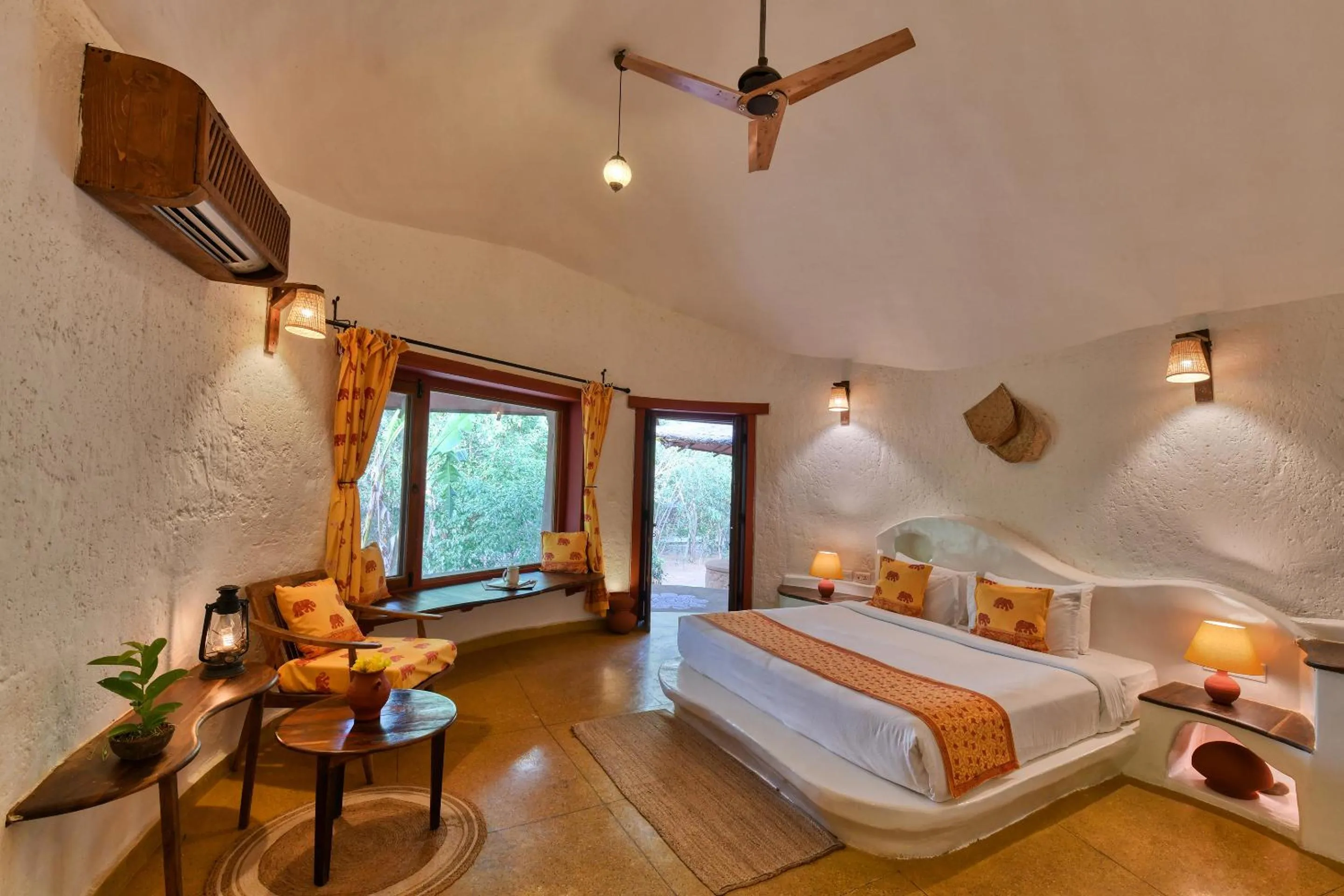 Bed in The Earth at Ranthambore