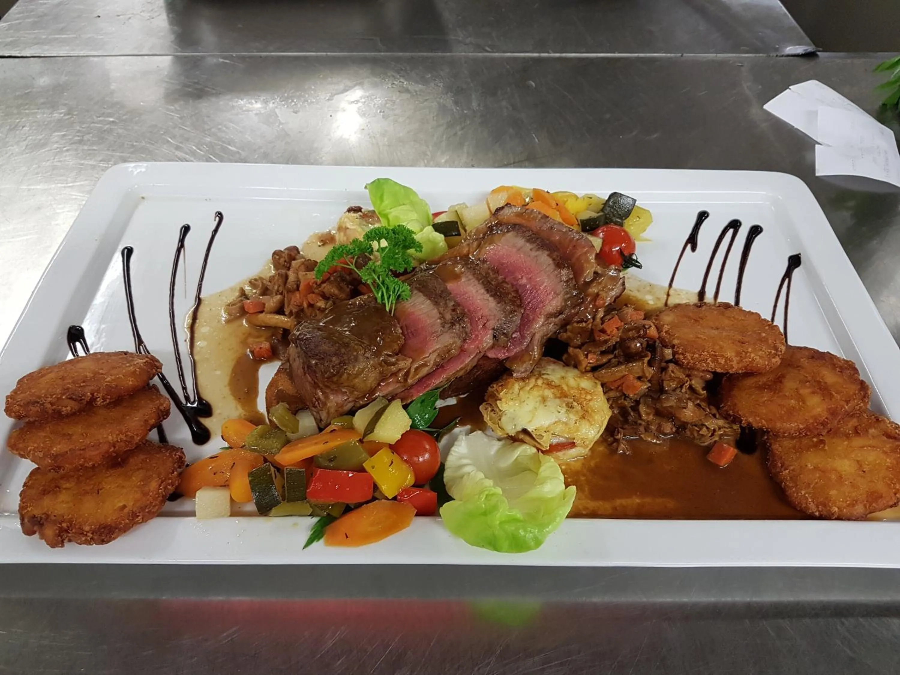 Food close-up in Hotel 3 Könige