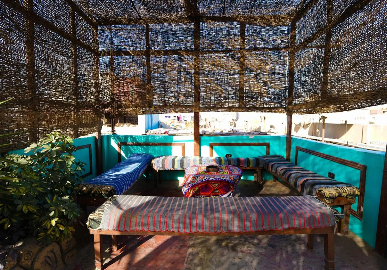 Balcony/Terrace in Dahab Hostel