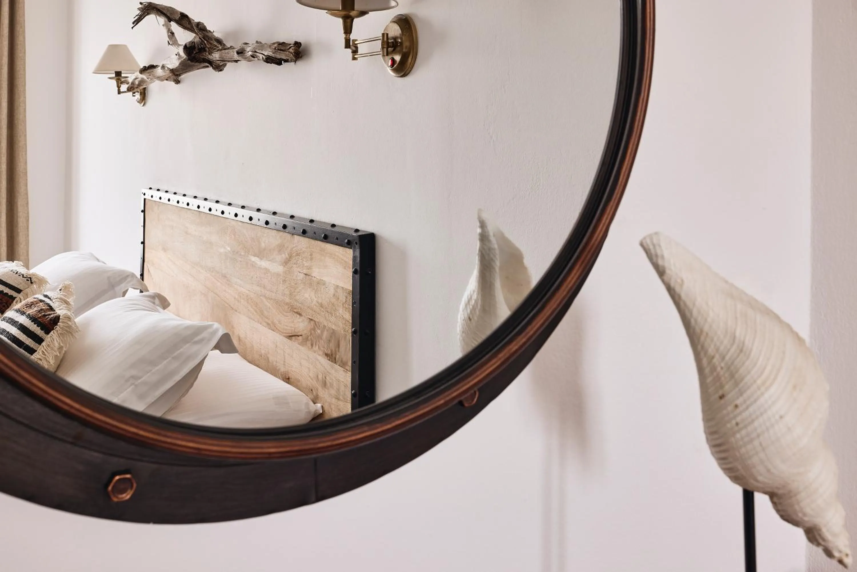 Decorative detail, Bed in Capetan Giorgantas