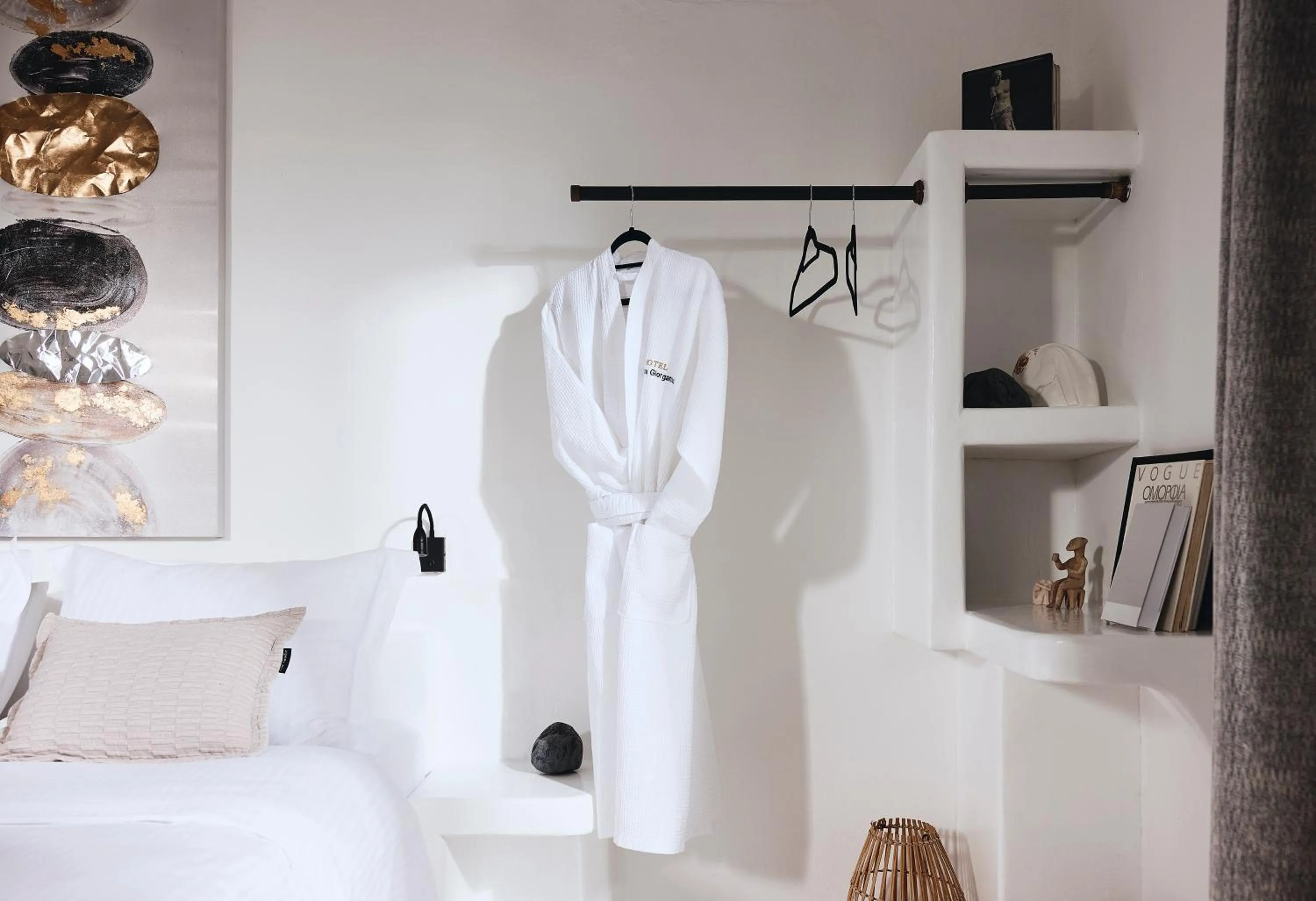 Bathroom, Bed in Capetan Giorgantas