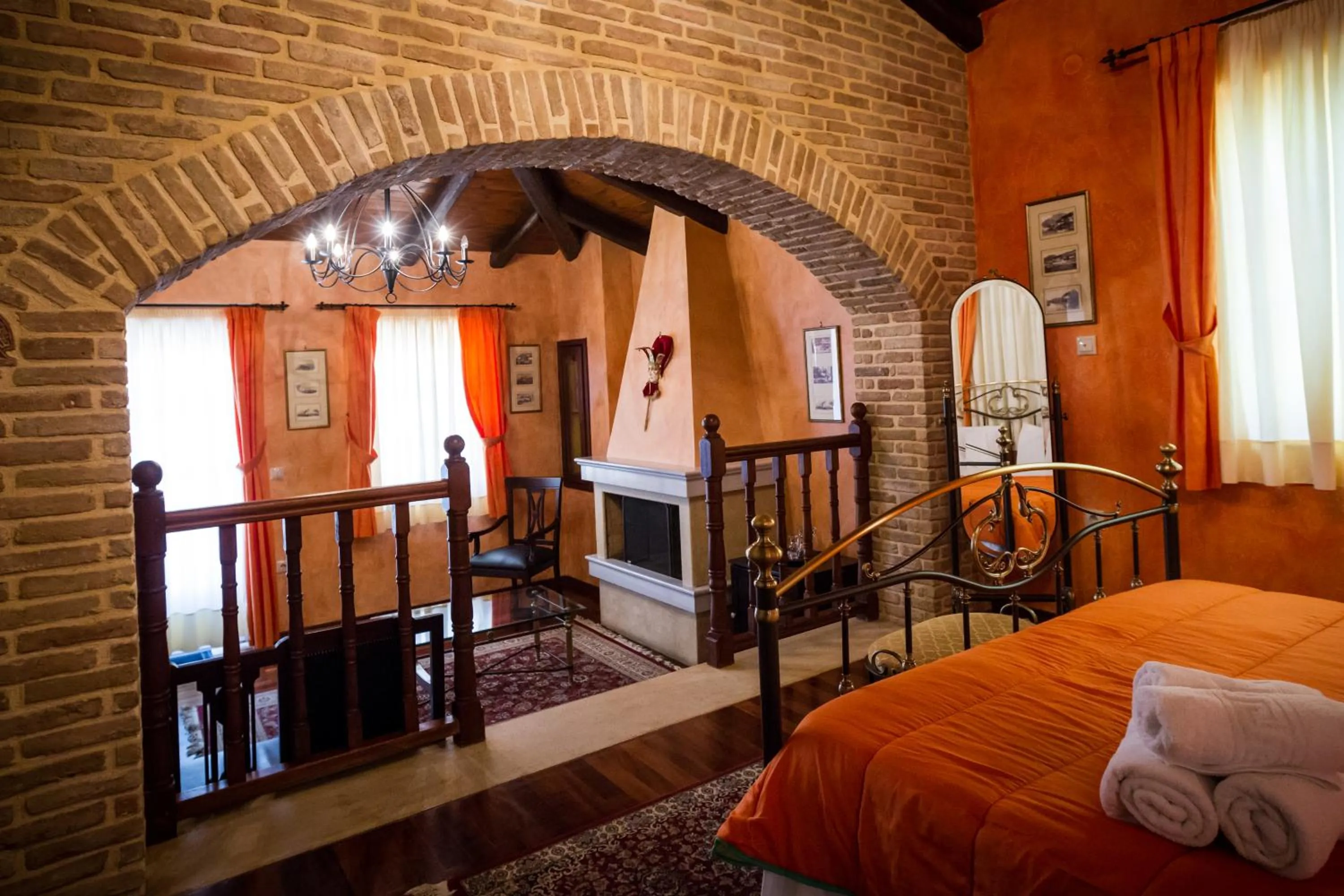 Bedroom, Bed in Acronafplia Pension A