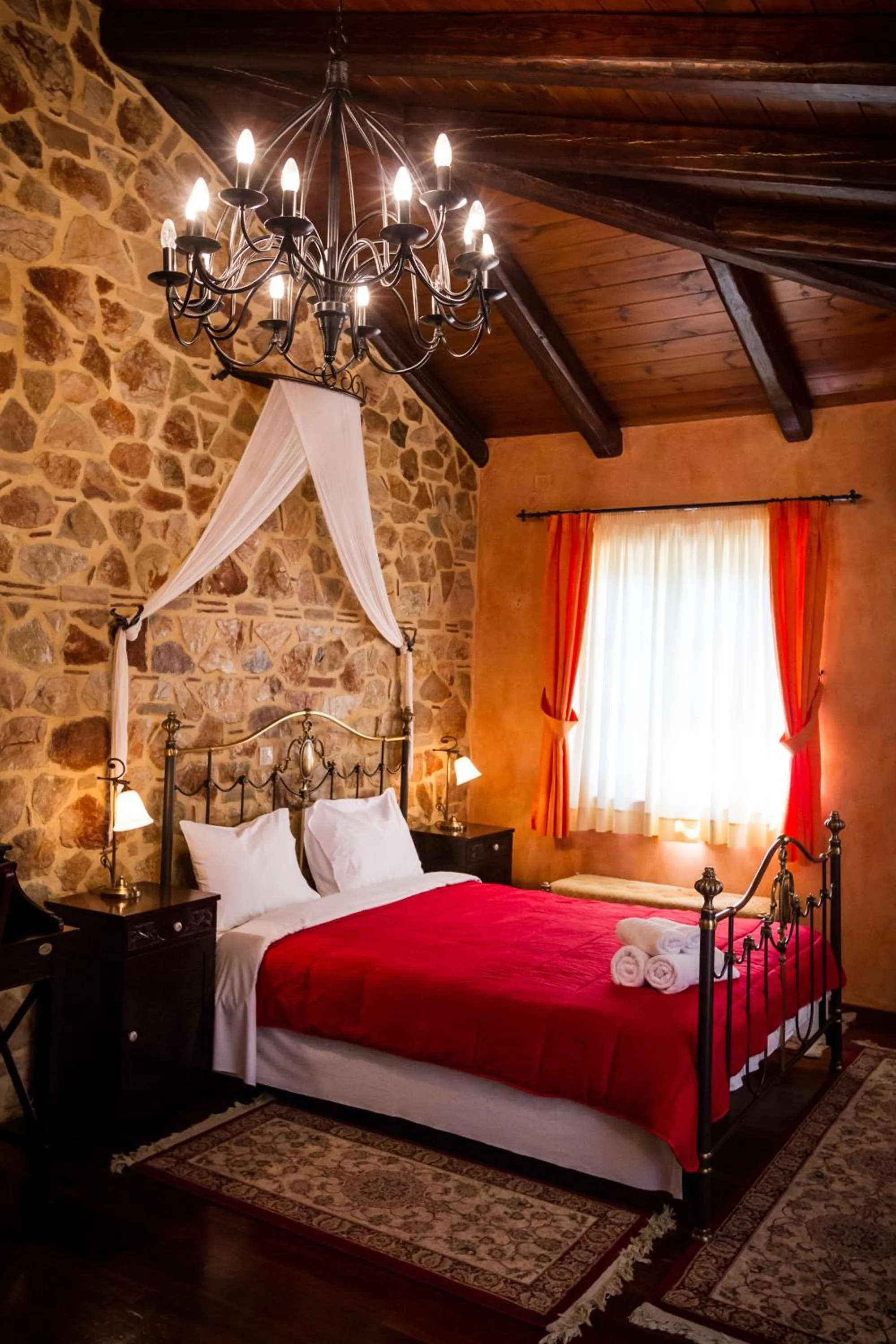 Bedroom, Bed in Acronafplia Pension A