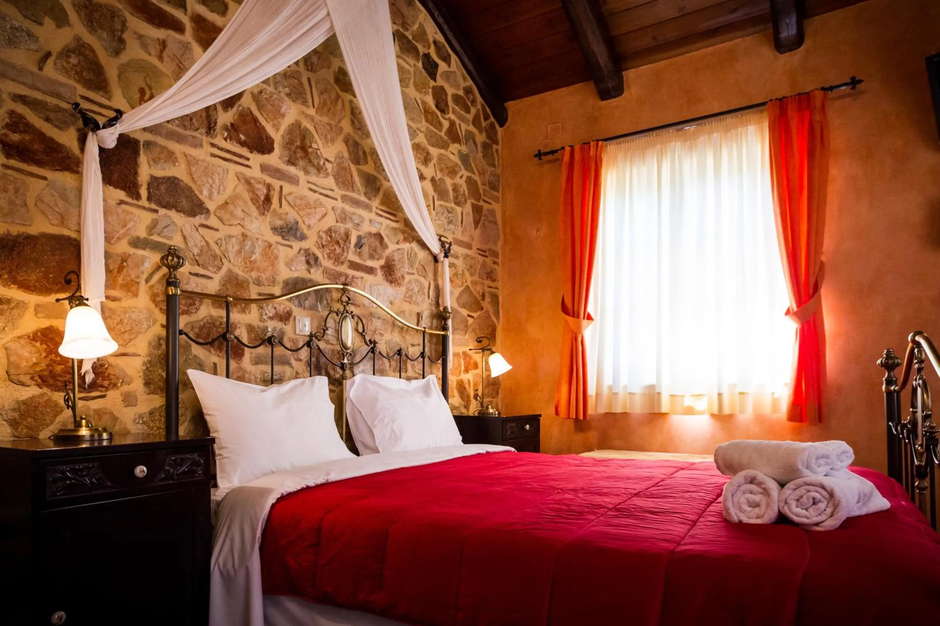 Bedroom, Bed in Acronafplia Pension A