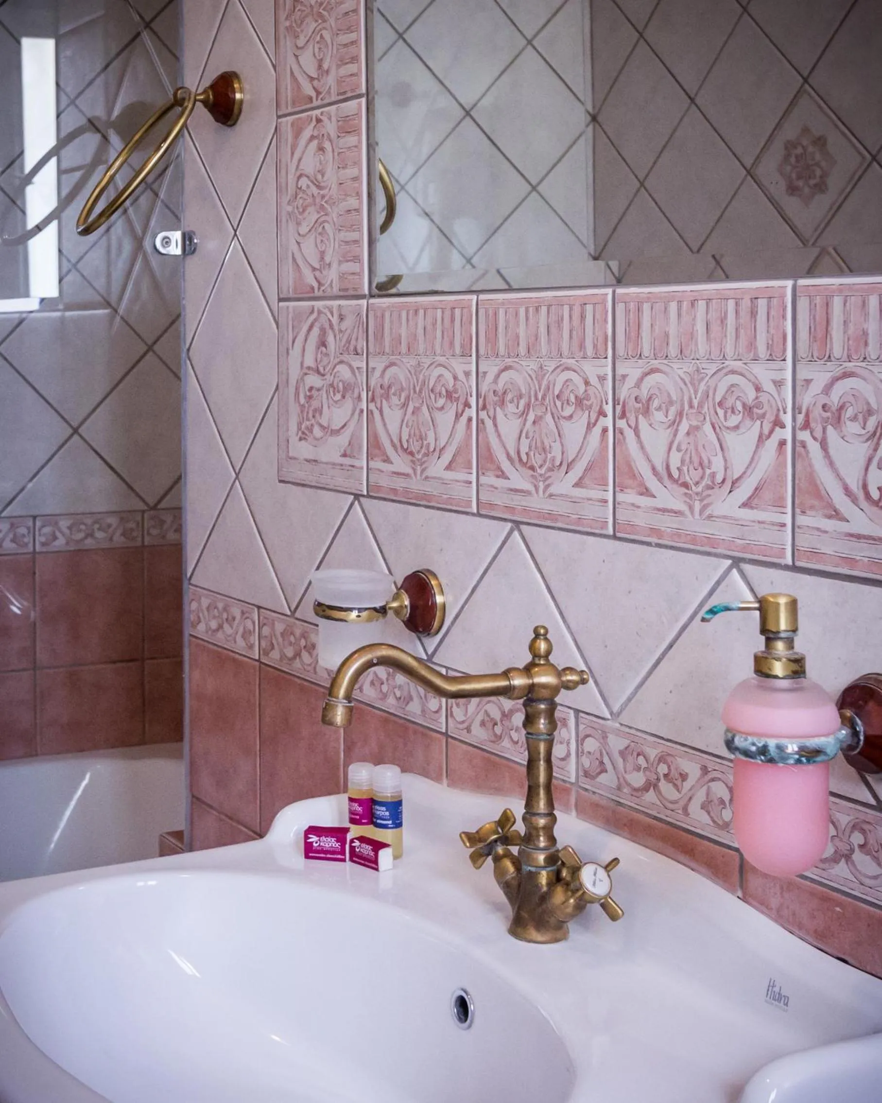 Bathroom in Acronafplia Pension A