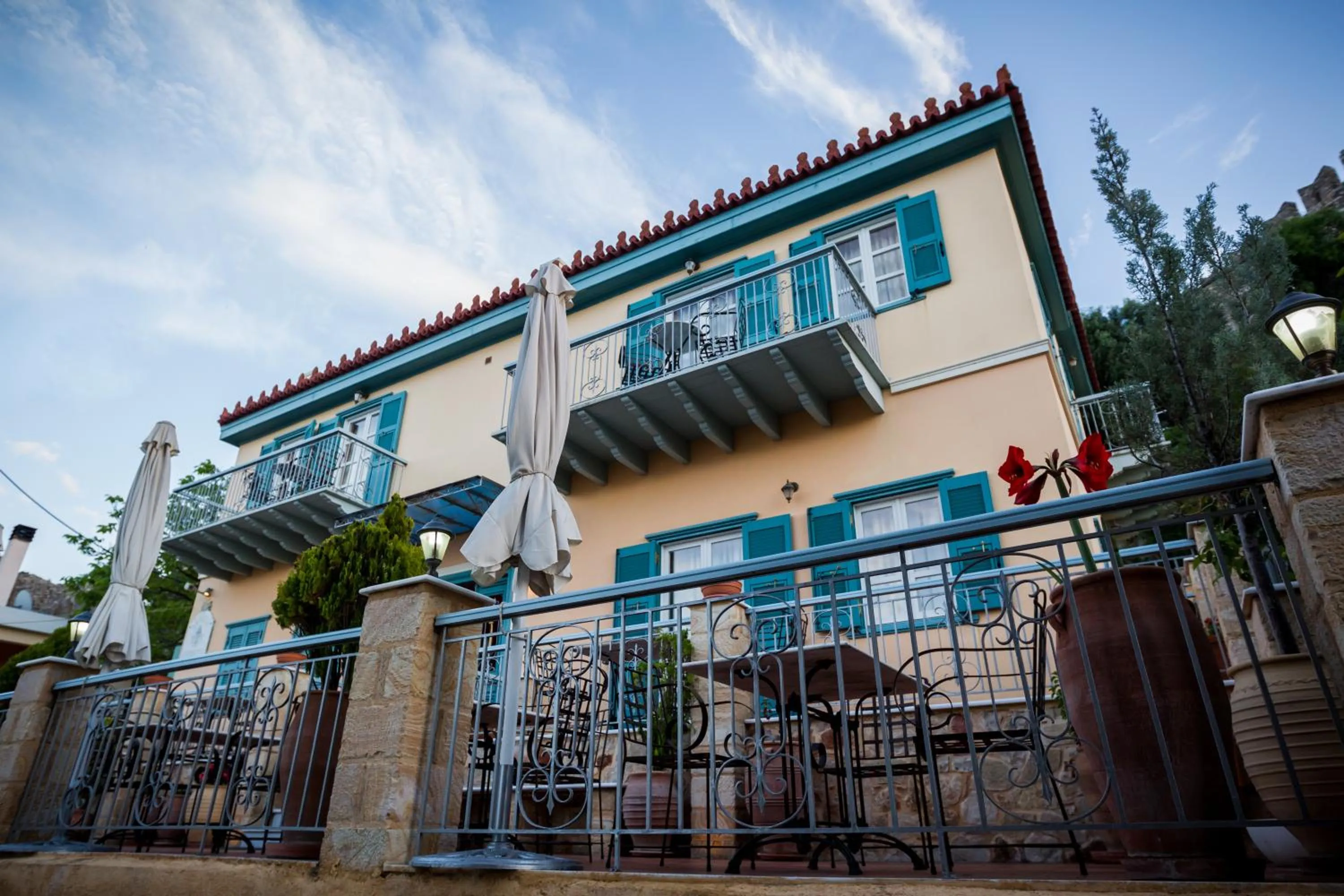 Facade/entrance in Acronafplia Pension A