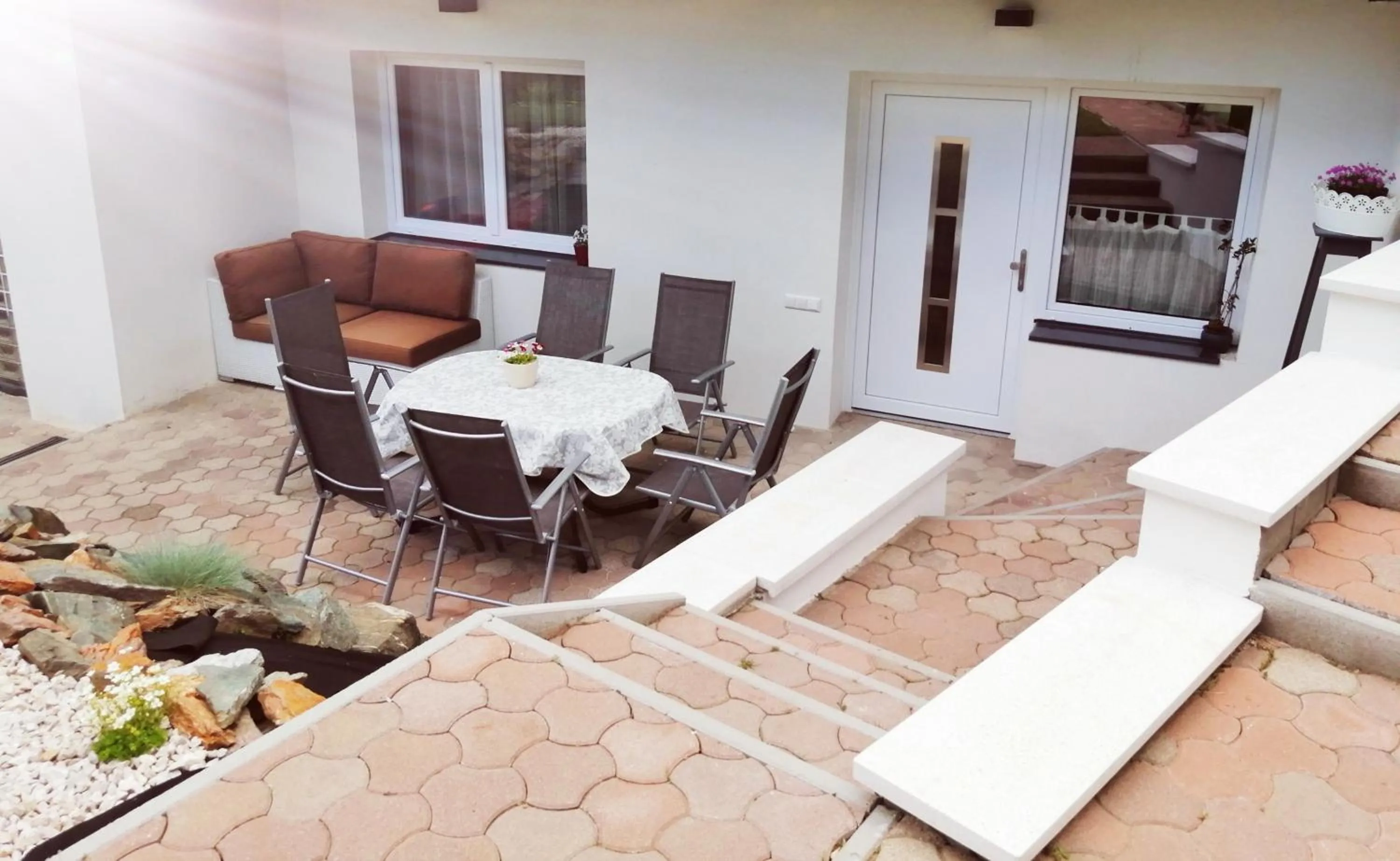 Patio in Hillside Rooms