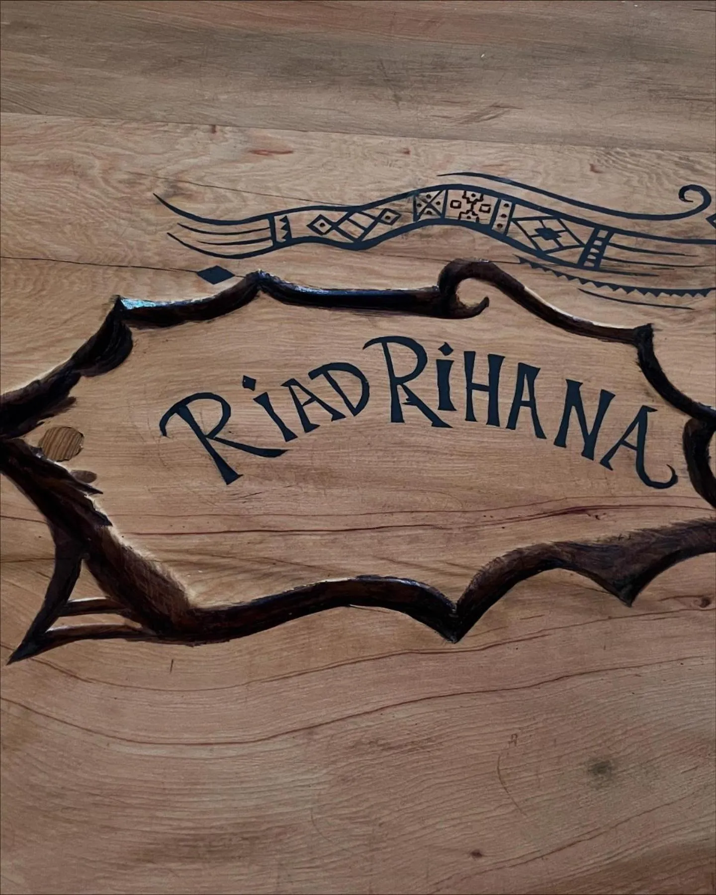 Logo/Certificate/Sign in Riad Rihana Dades