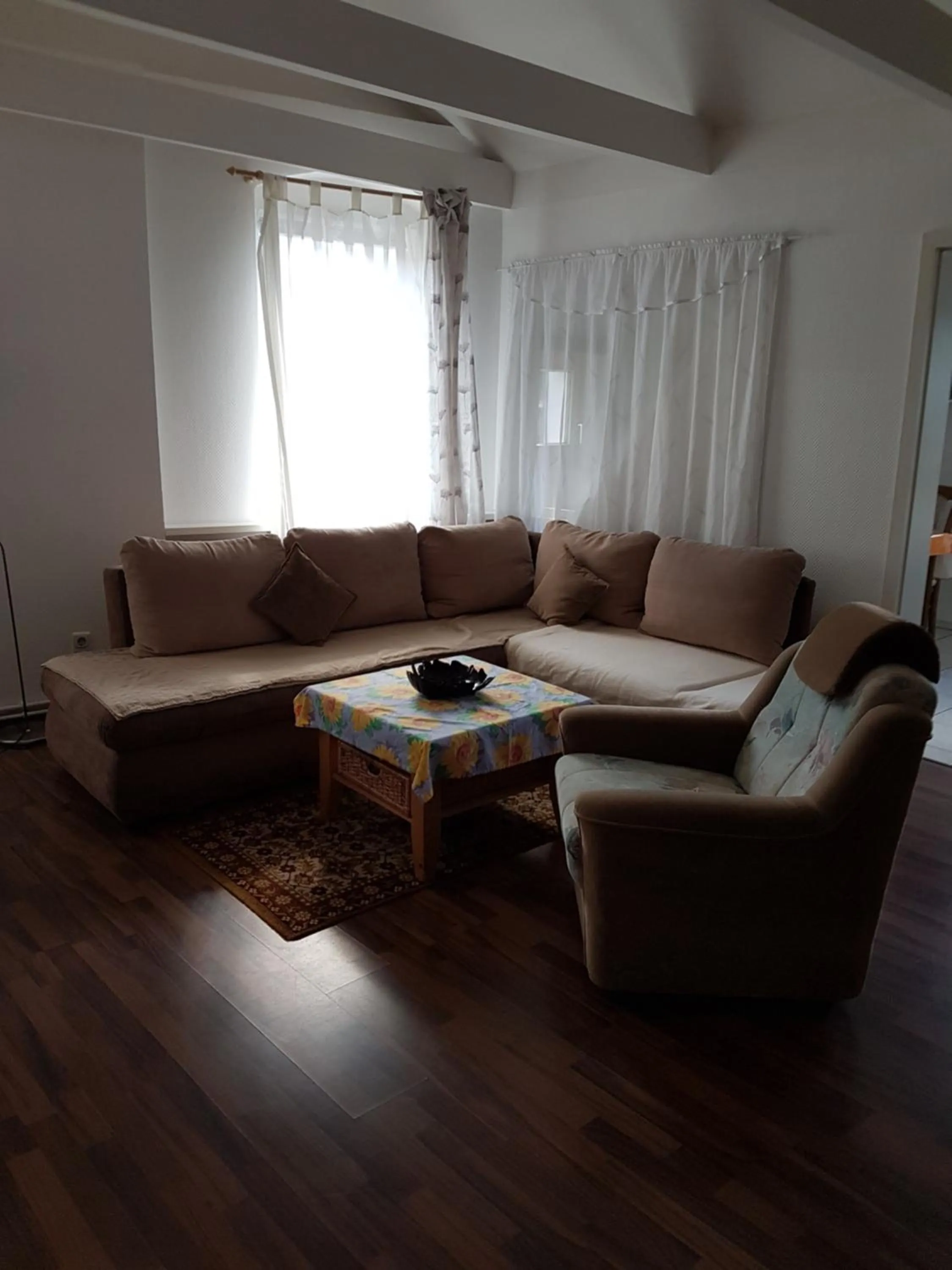 Living room in Pension Hubertus