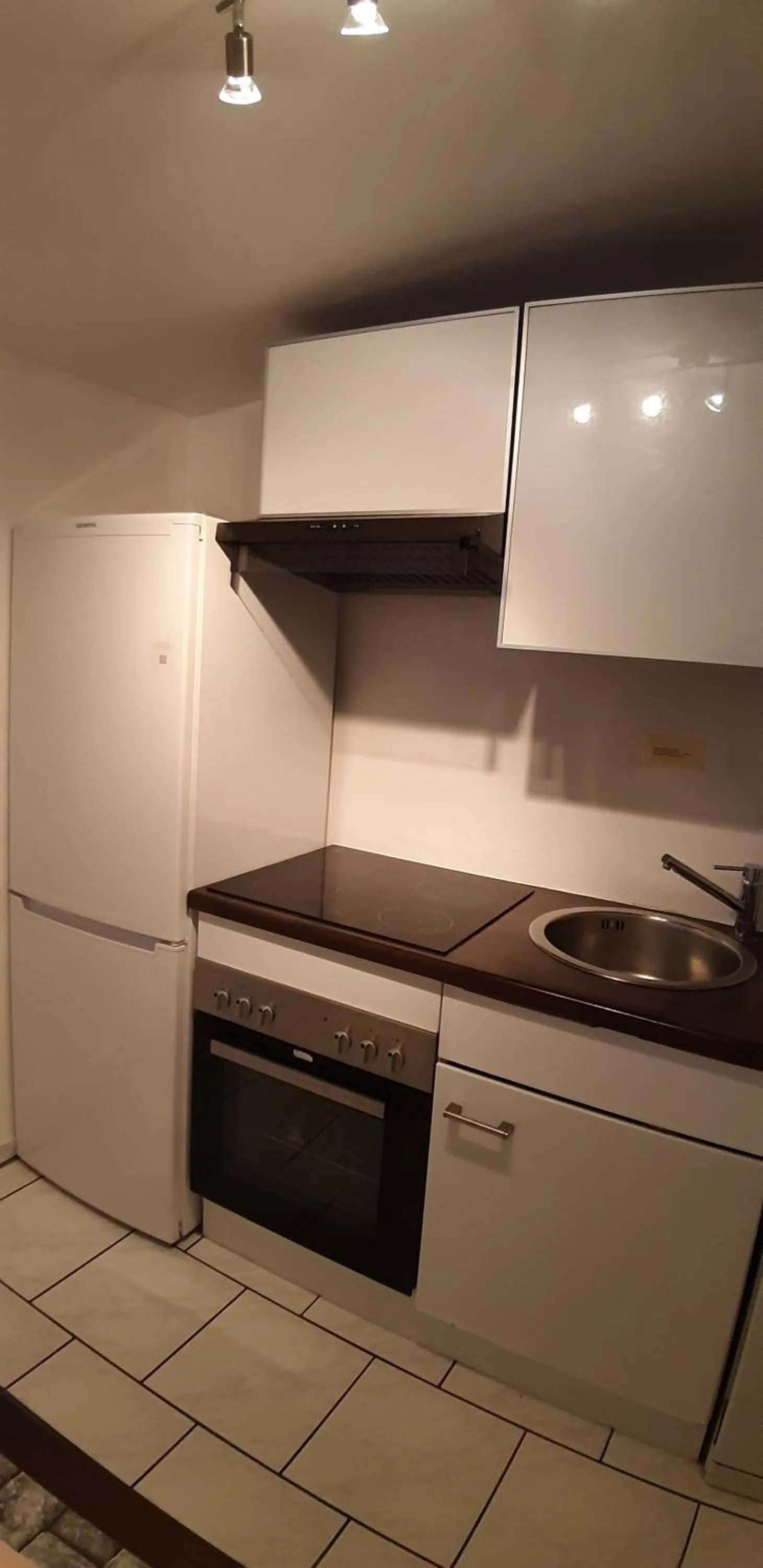 Kitchen or kitchenette in Pension Hubertus