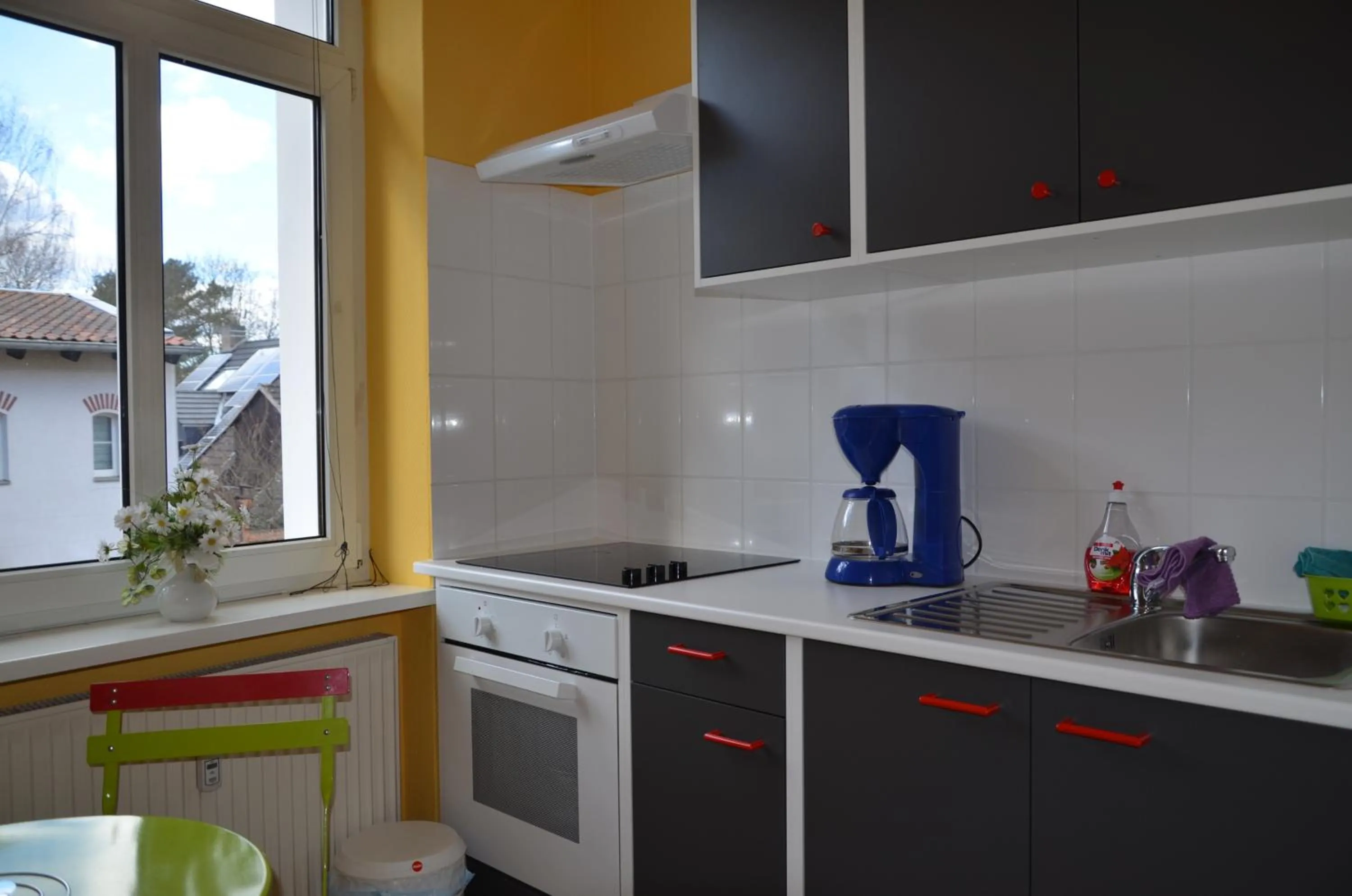 Kitchen or kitchenette in Pension Hubertus