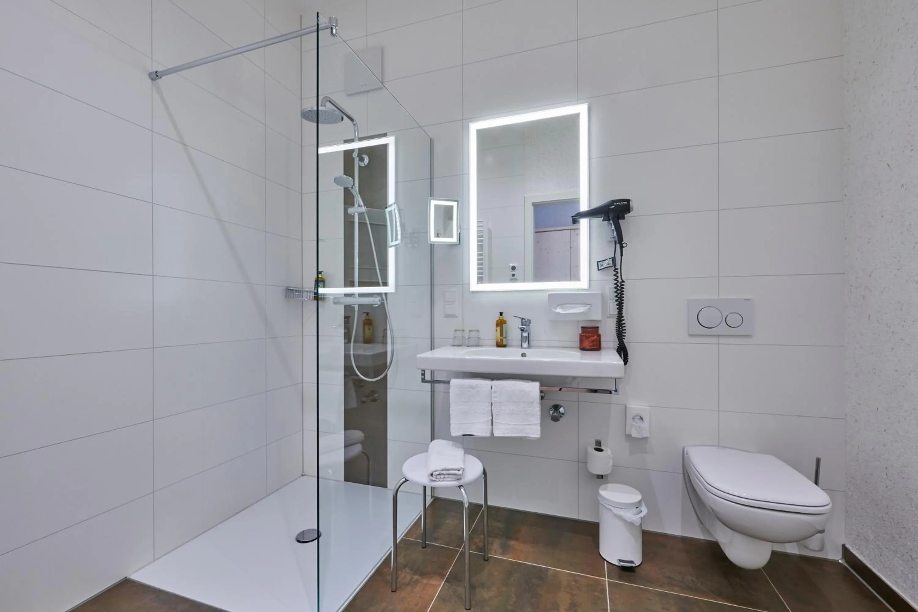 Bathroom in Hotel & Brauereigasthof Drei Kronen