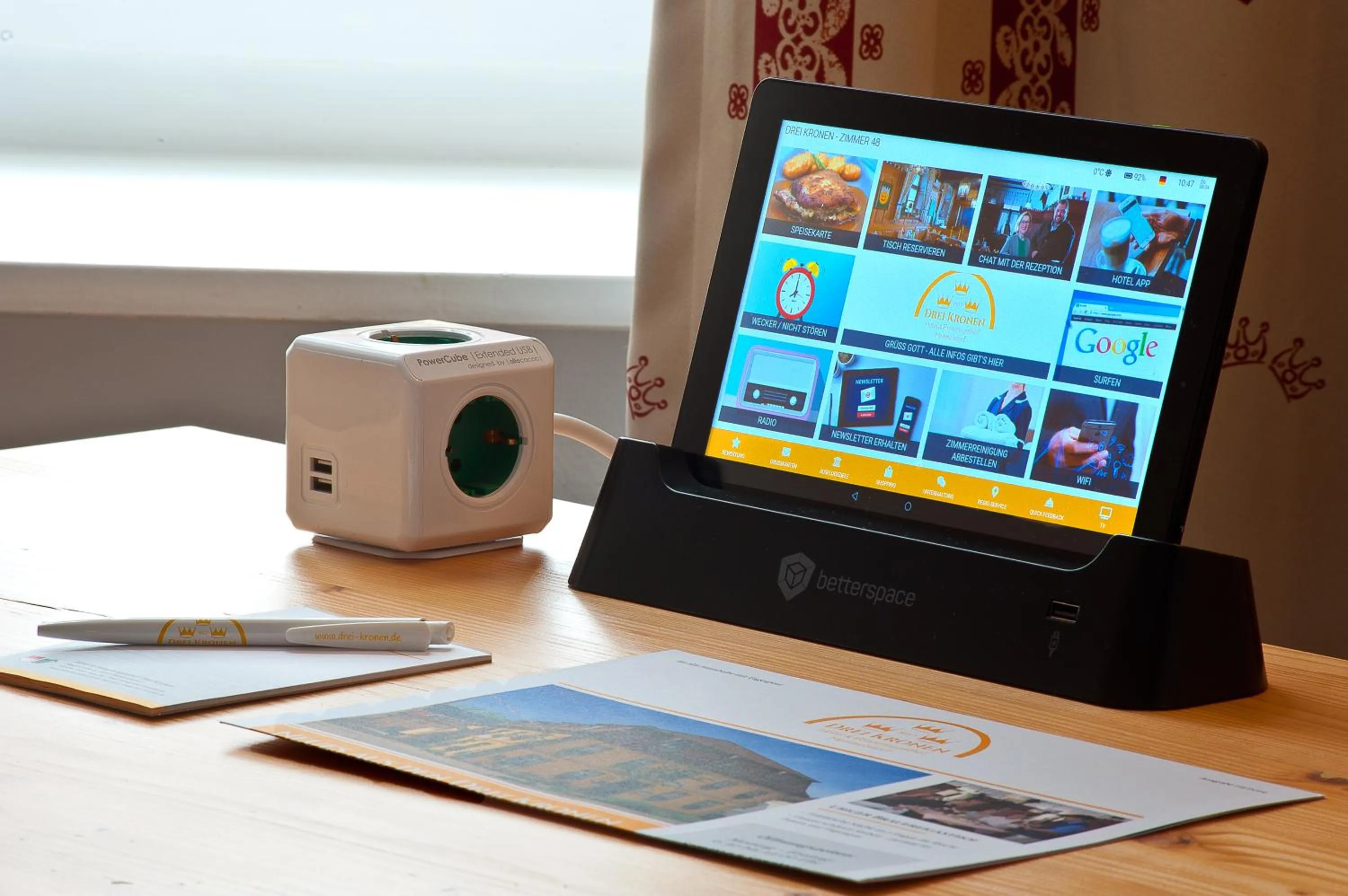 Decorative detail in Hotel & Brauereigasthof Drei Kronen