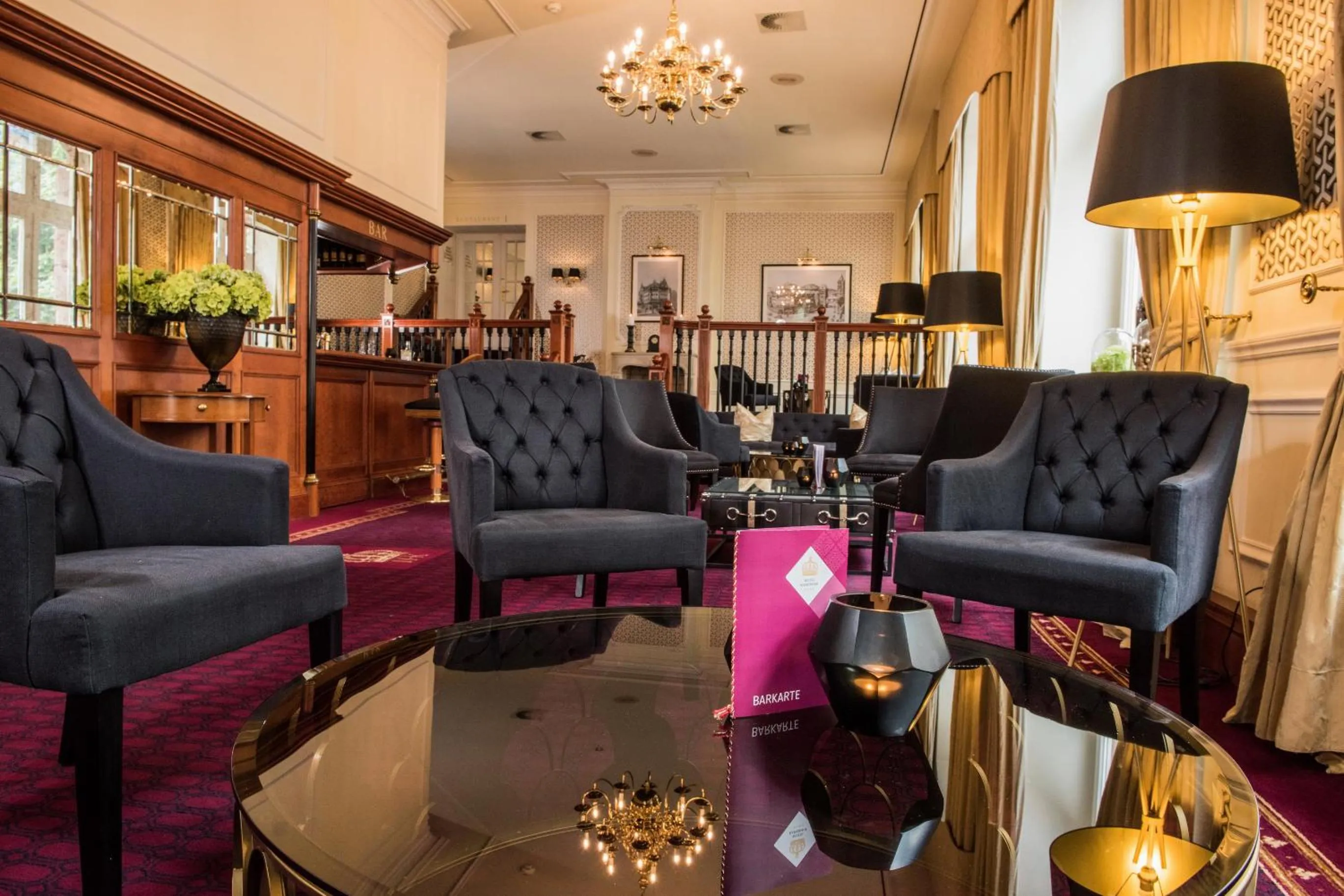 Lobby or reception in Hotel Kaiserhof Eisenach