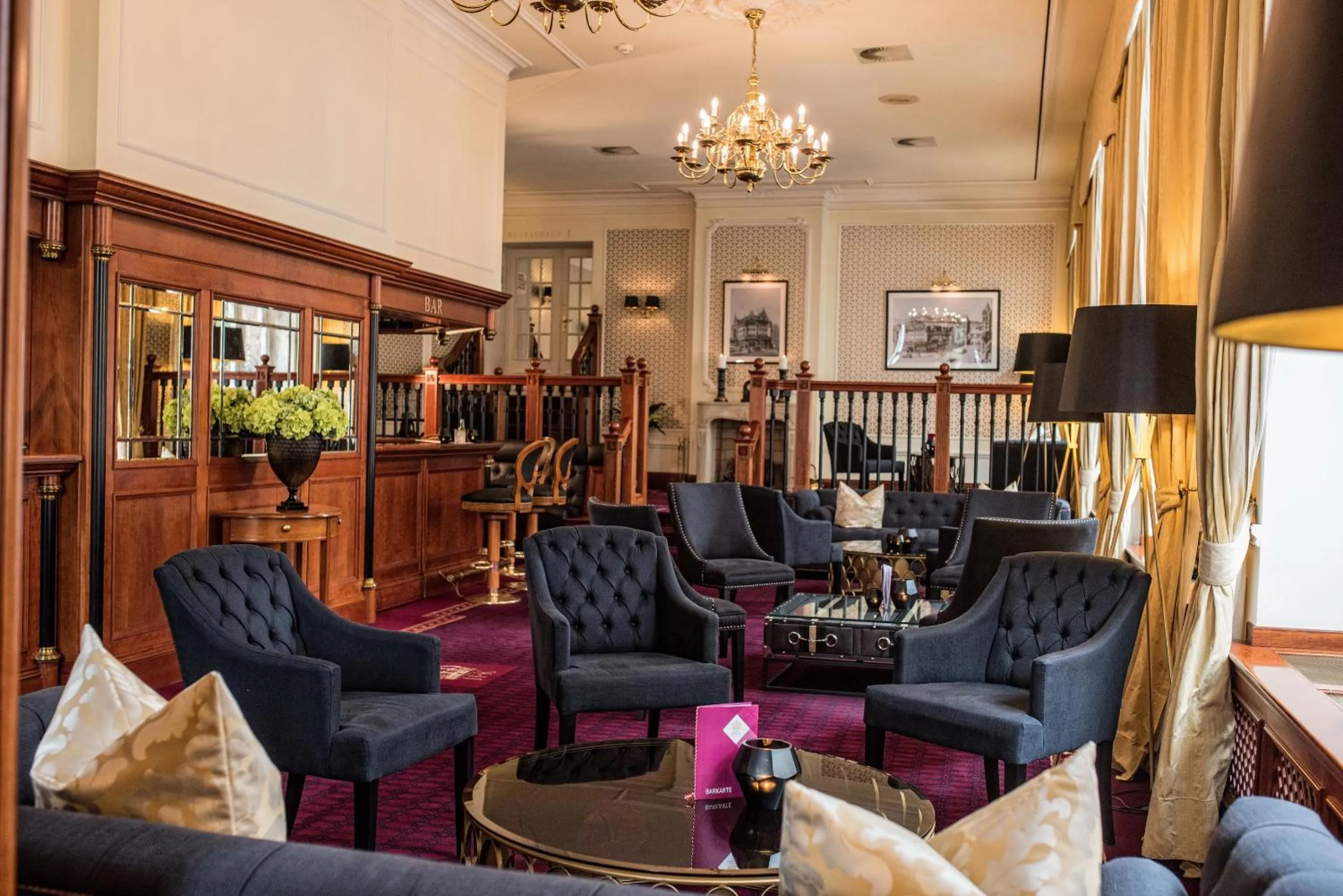 Lobby or reception in Hotel Kaiserhof Eisenach