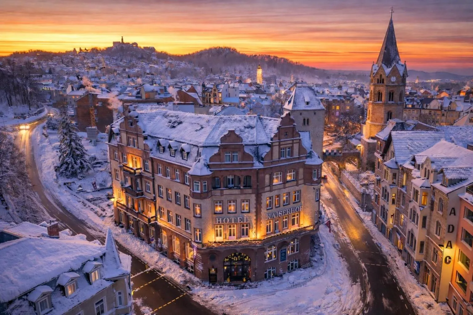 Property building in Hotel Kaiserhof Eisenach