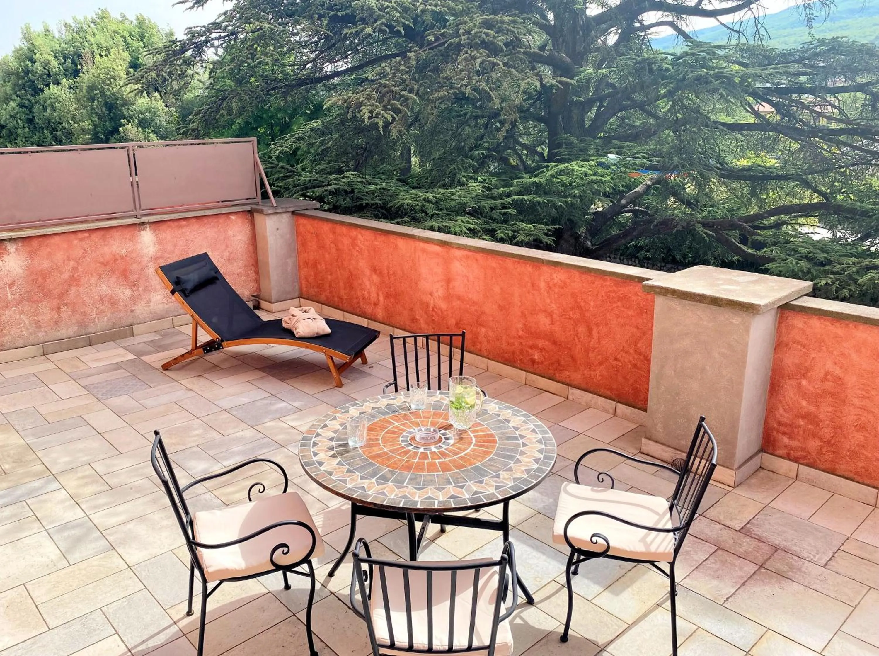 Balcony/Terrace in Grand Hotel Impero - Wellness & Exclusive SPA