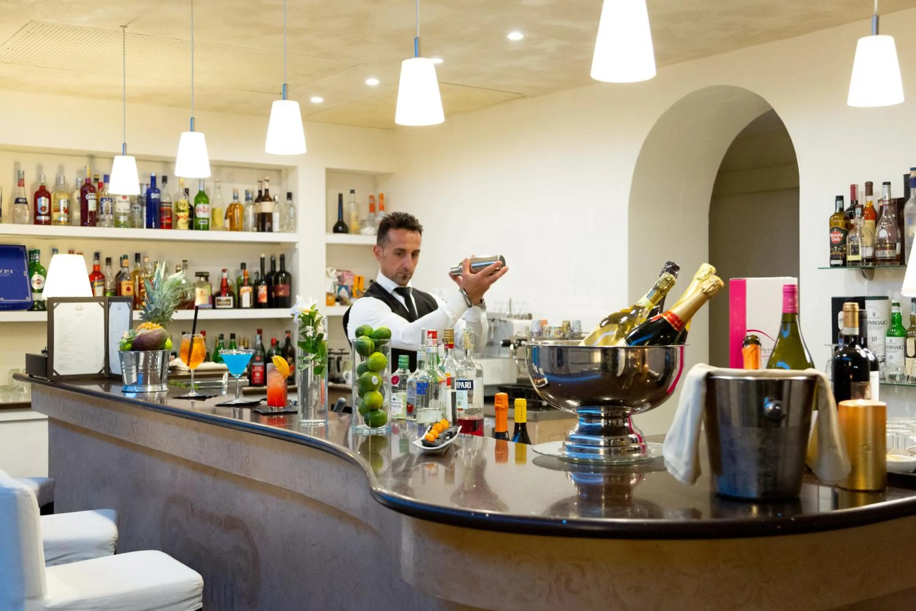 Lounge or bar in Grand Hotel Impero - Wellness & Exclusive SPA
