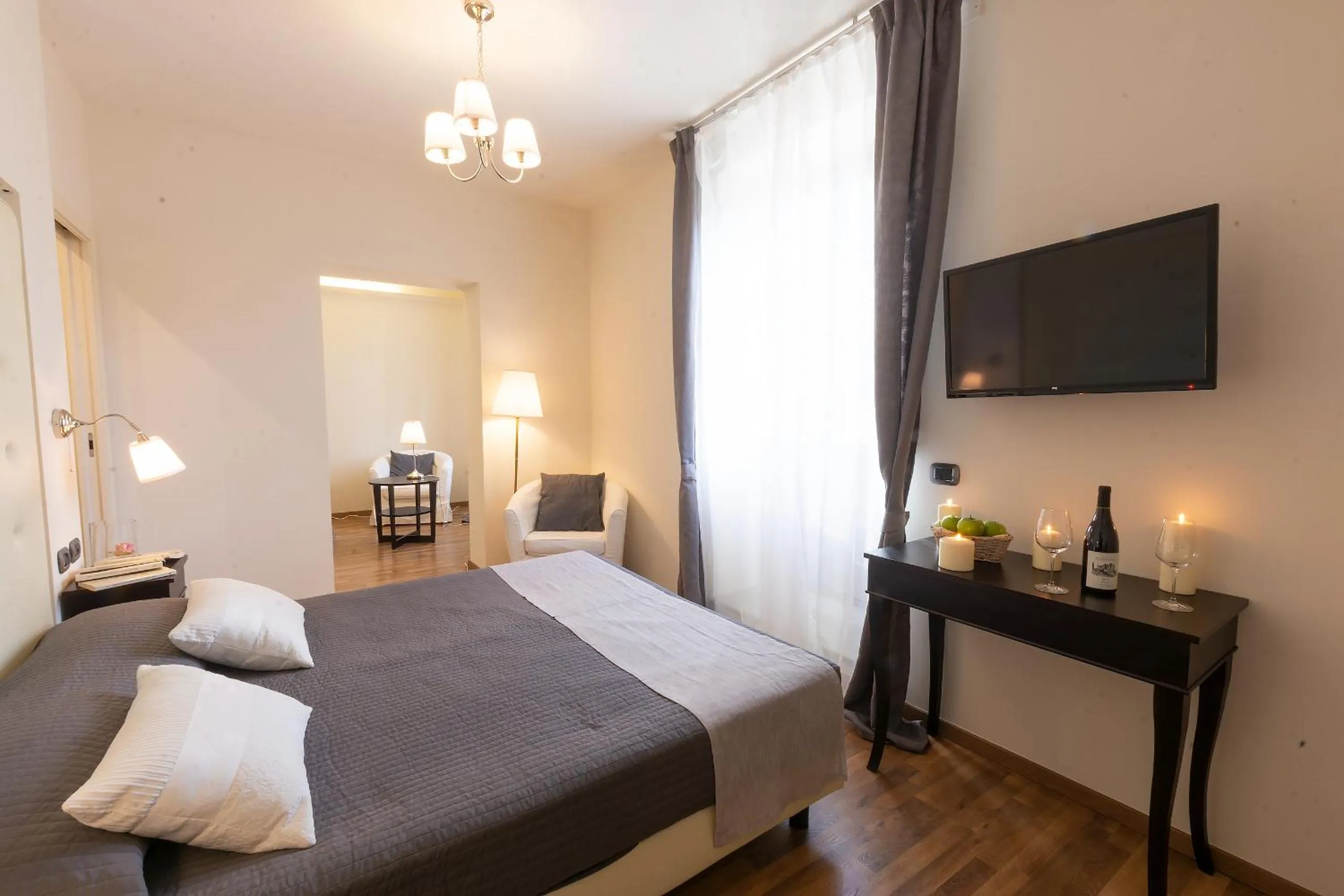 View (from property/room), Bed in Grand Hotel Impero - Wellness & Exclusive SPA