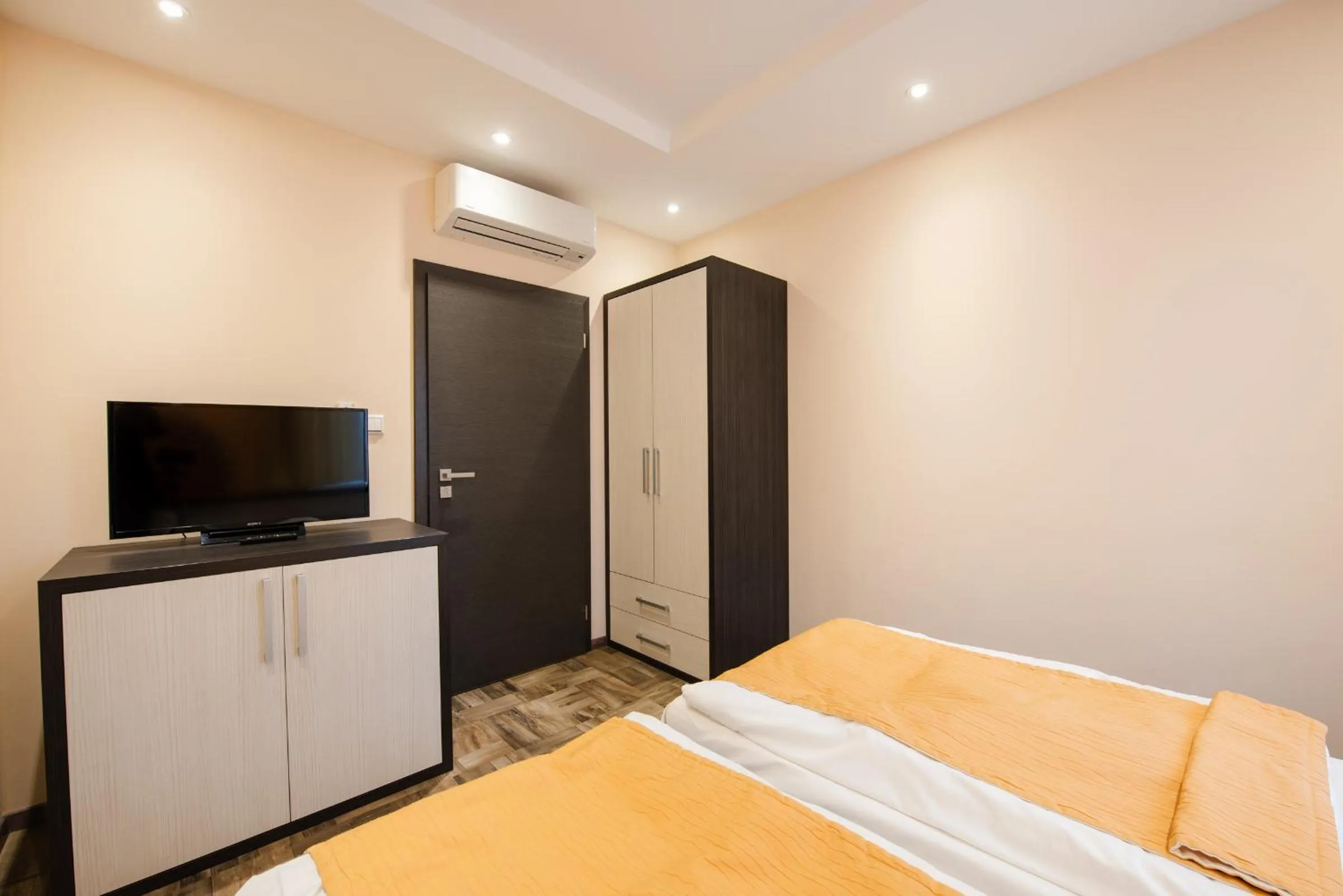 Bed in Apartments Brigitte