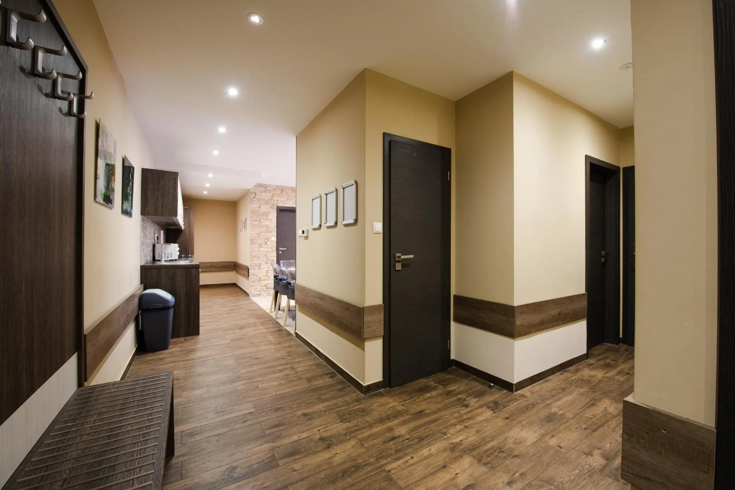 Bed in Apartments Brigitte