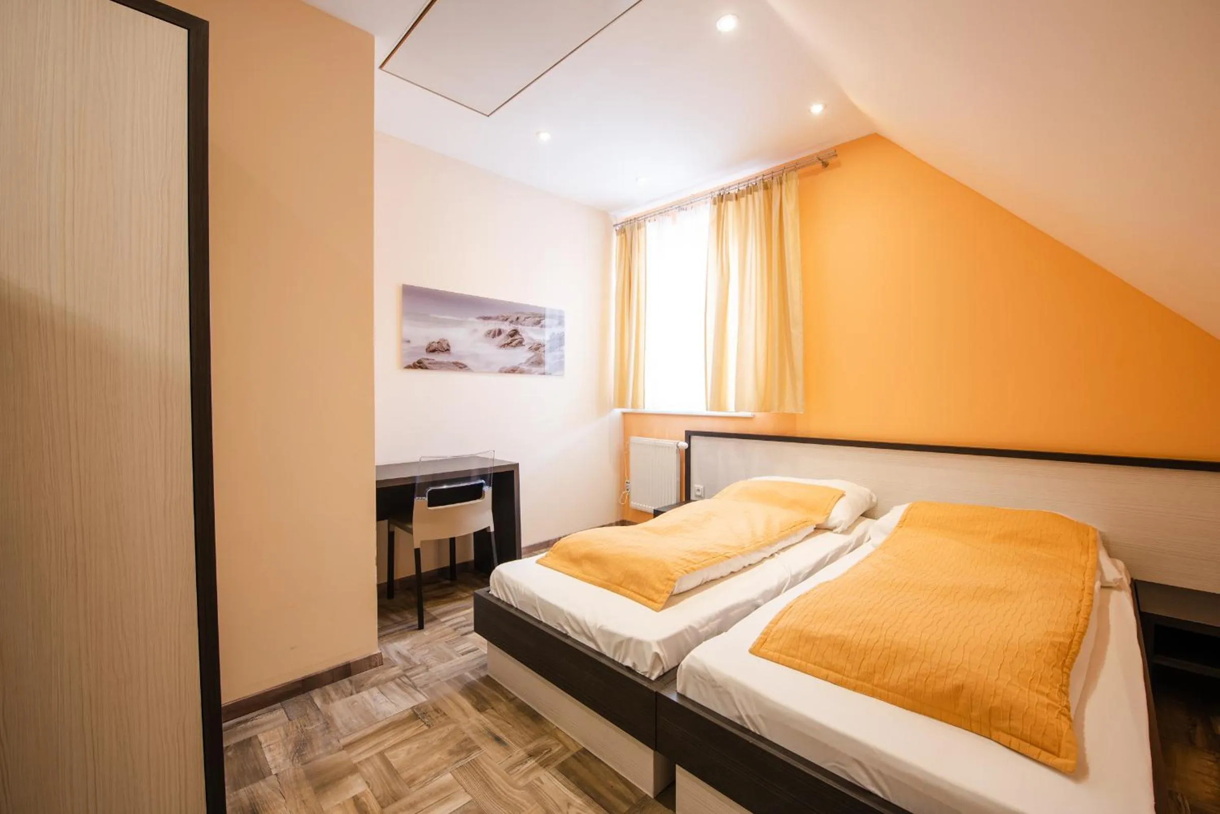 Bed in Apartments Brigitte