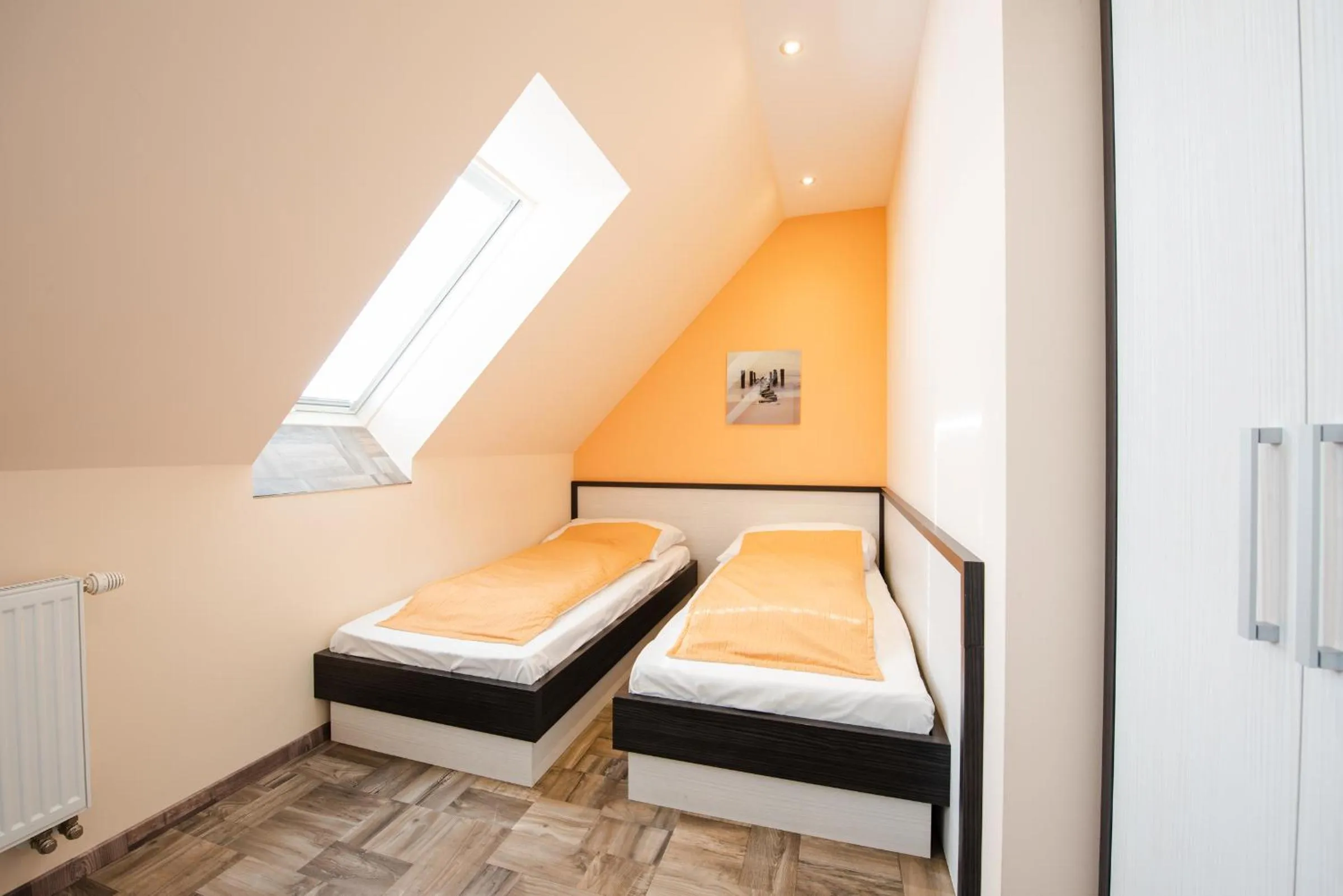 Bed in Apartments Brigitte