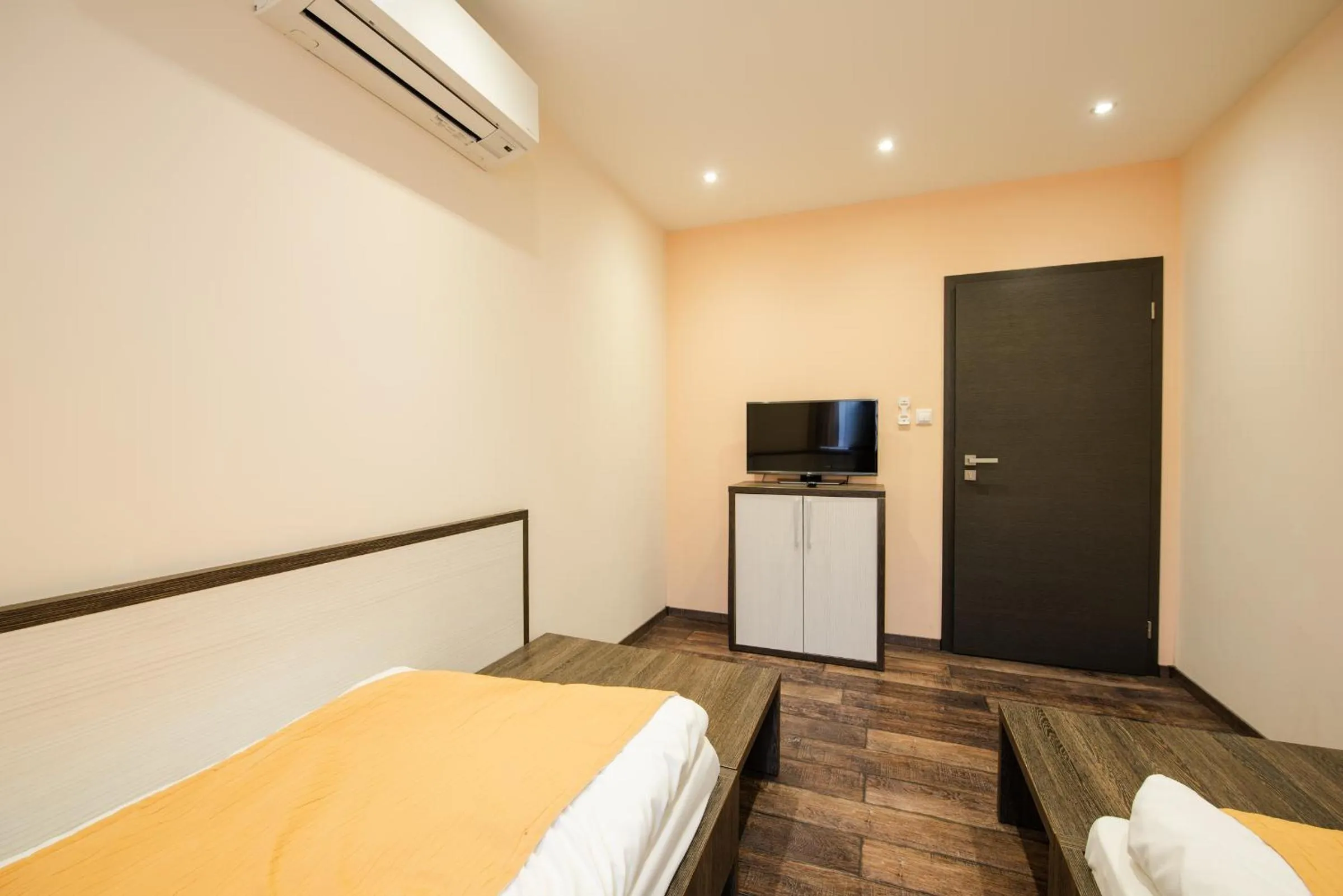 Bed in Apartments Brigitte