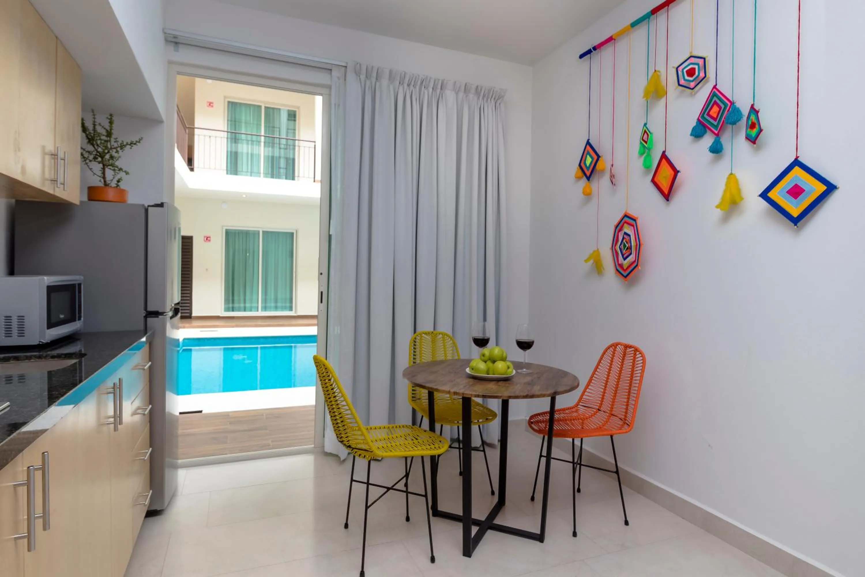 Dining area in Riviera Sayulita Hotel